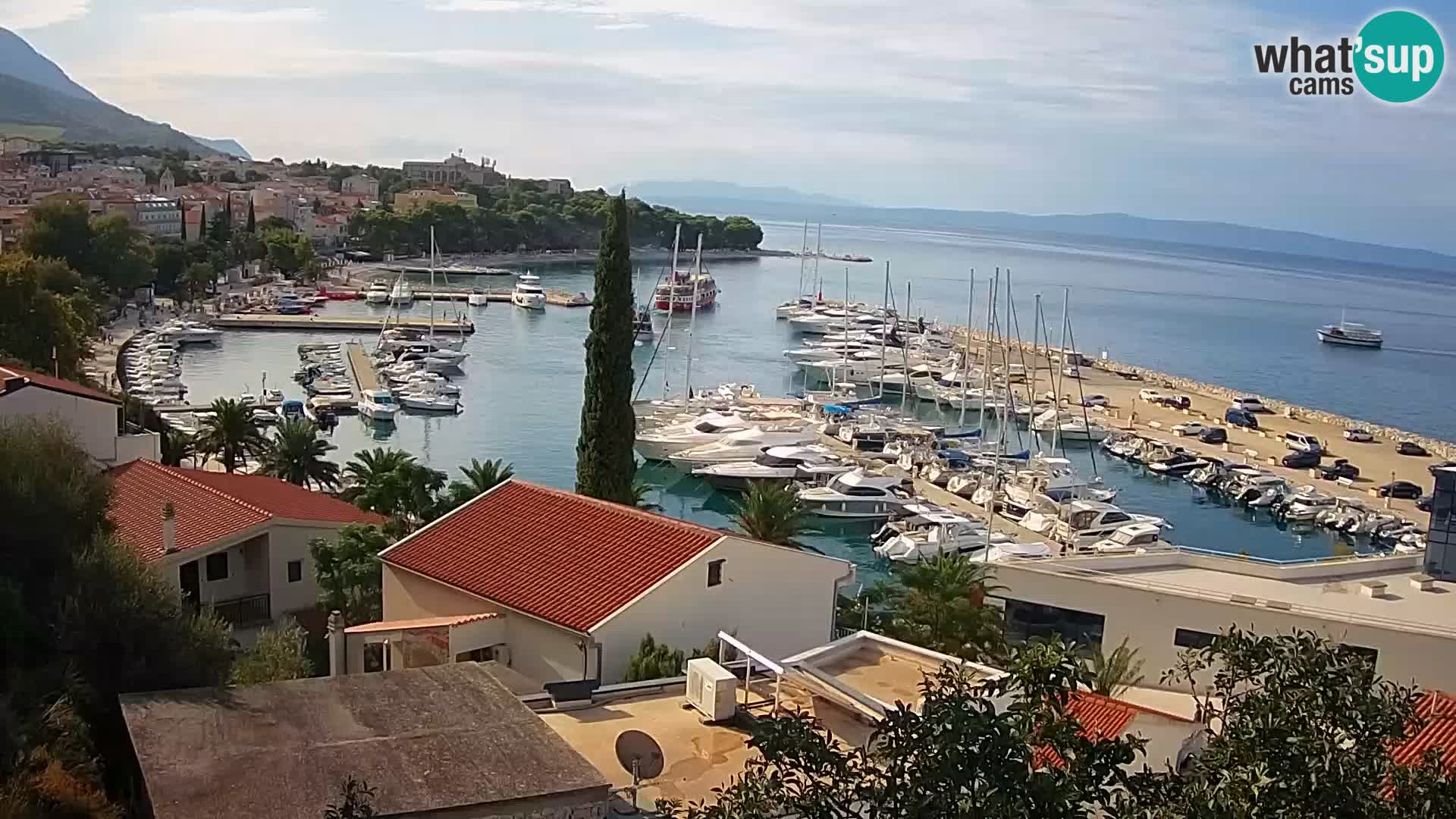 Blick auf Baska Voda