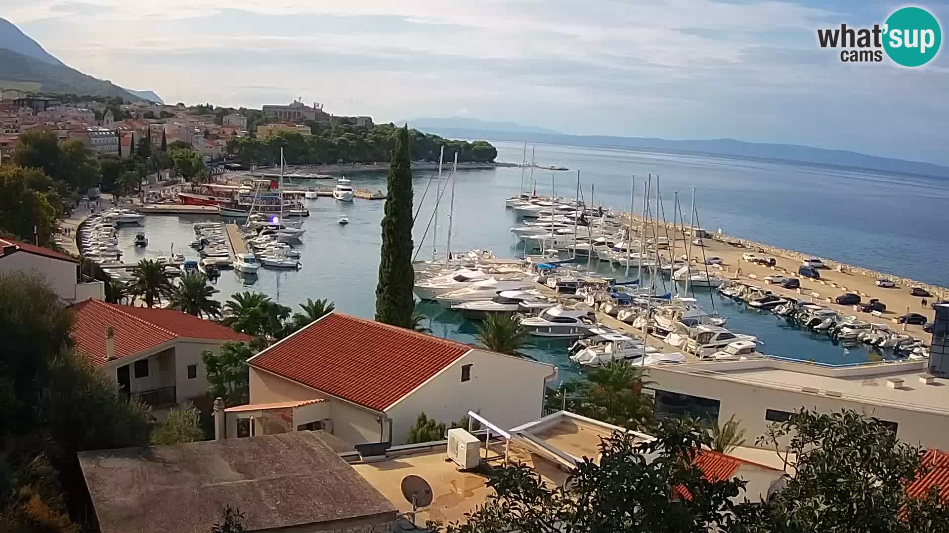 Blick auf Baska Voda