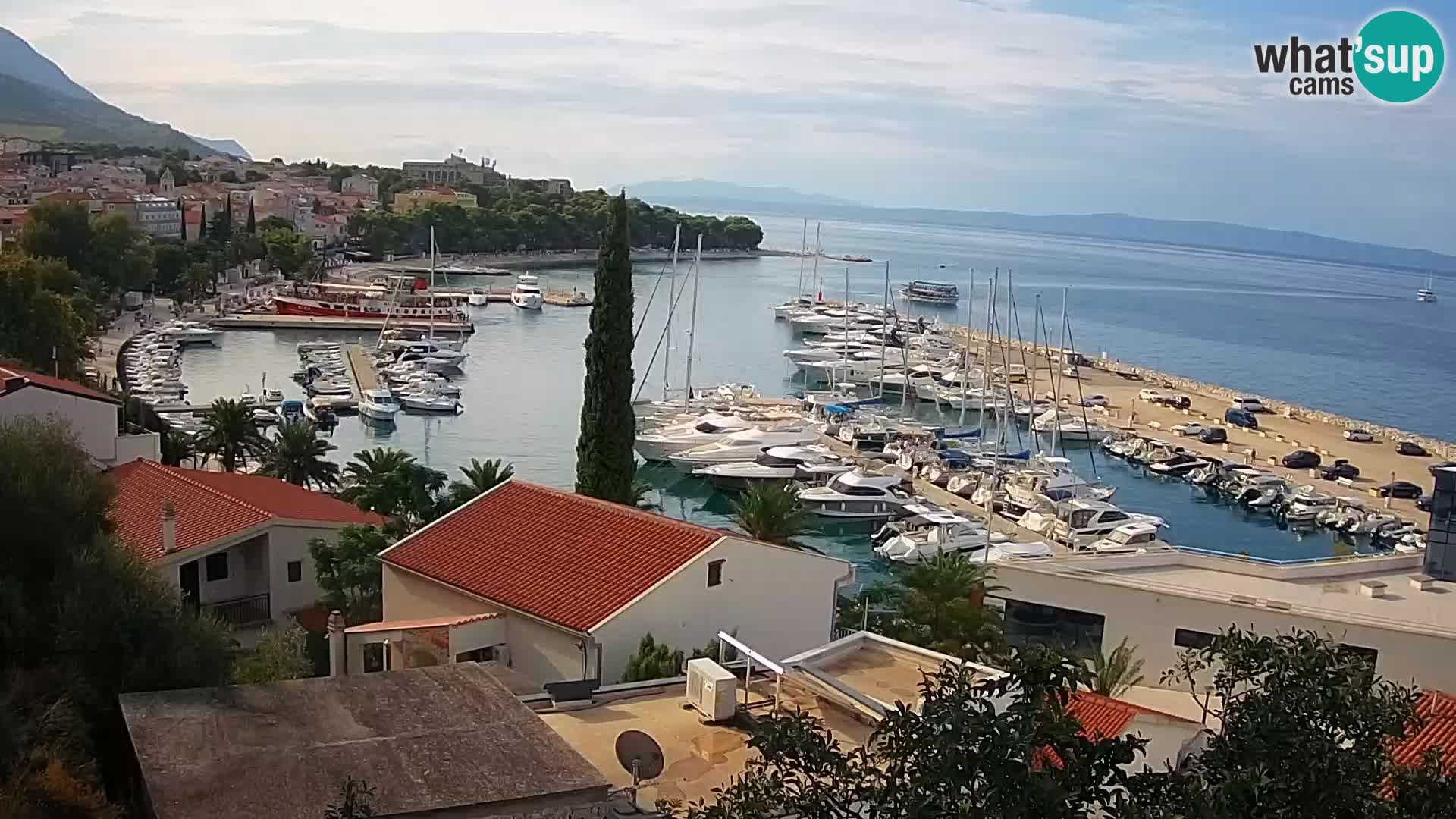 Panoramic view of Baška Voda