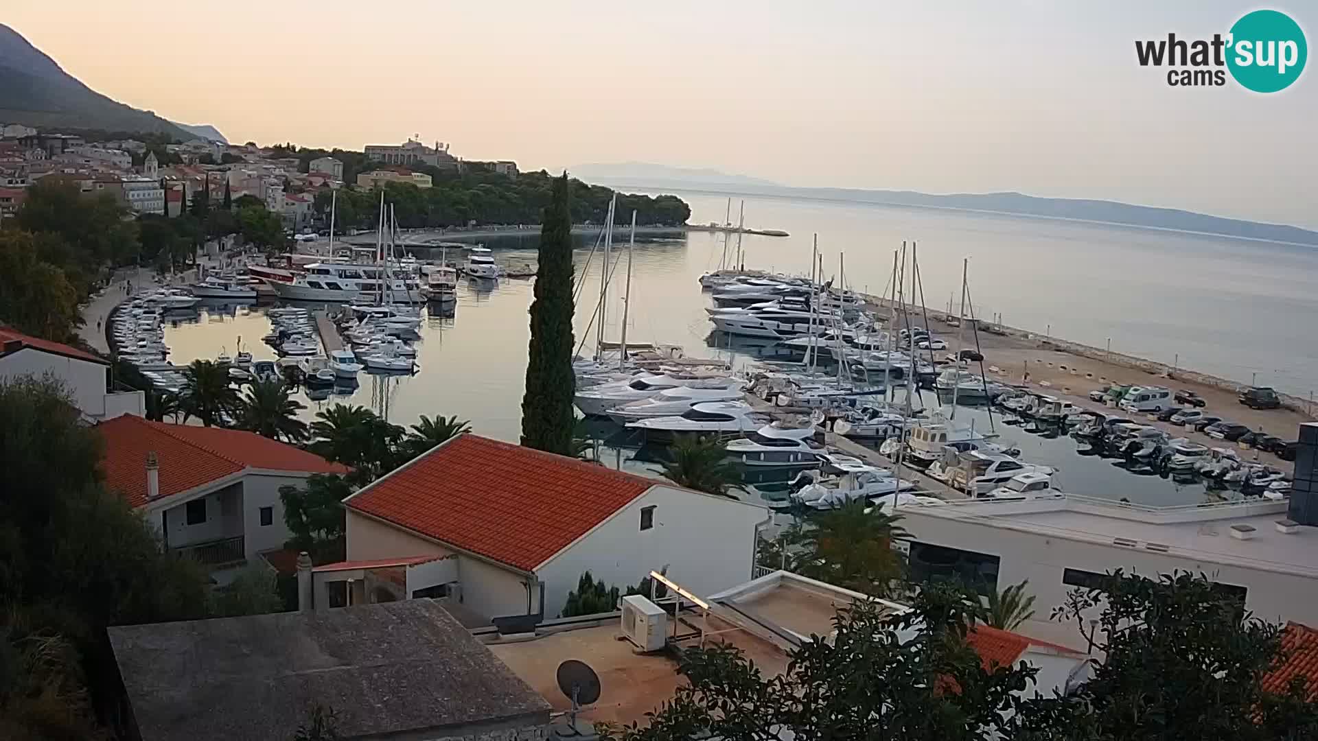 Blick auf Baska Voda