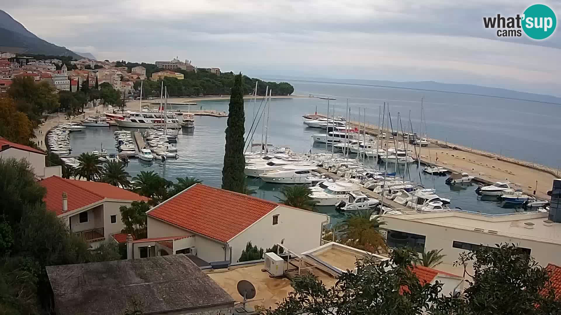 Blick auf Baska Voda