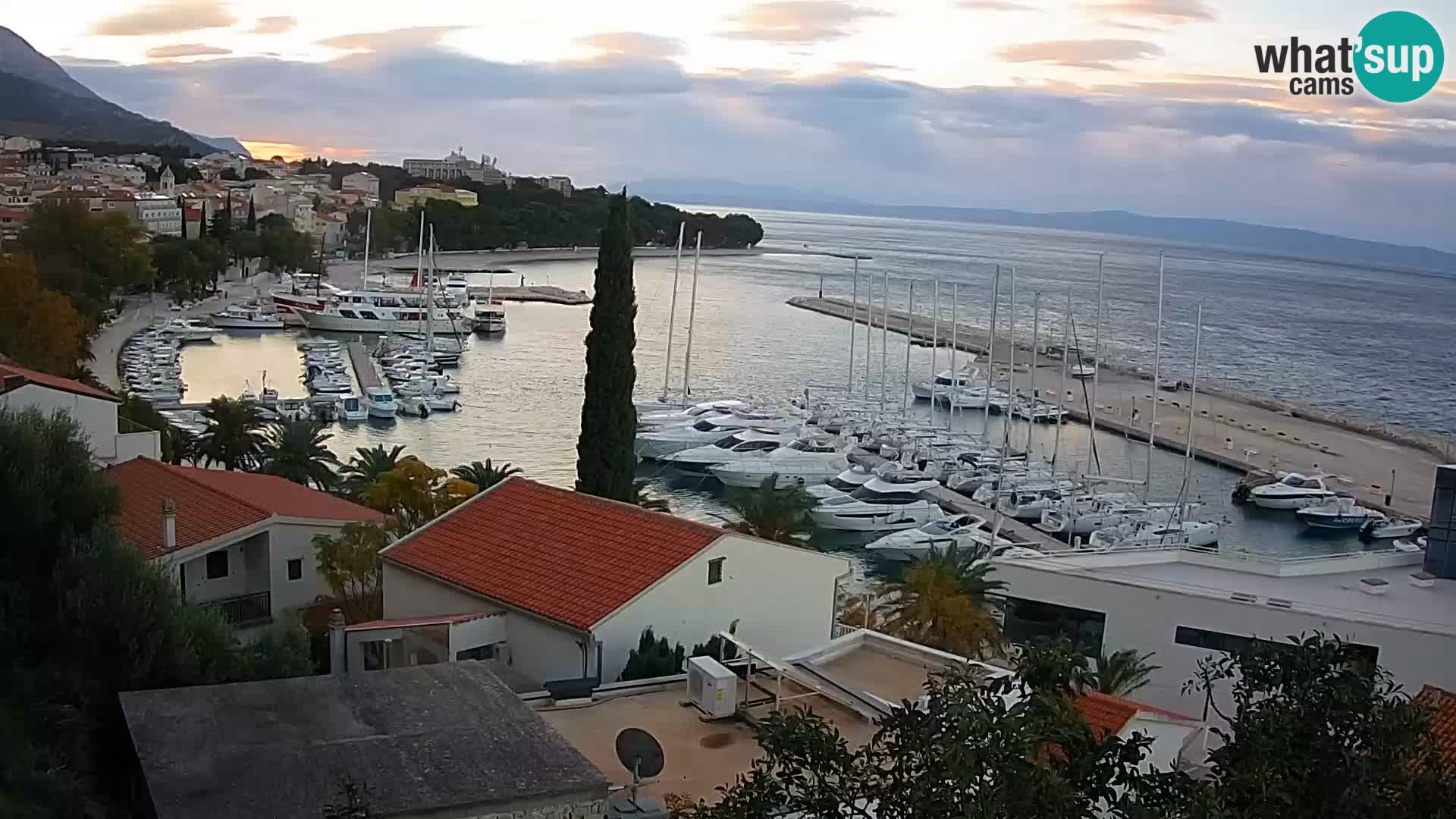 Blick auf Baska Voda