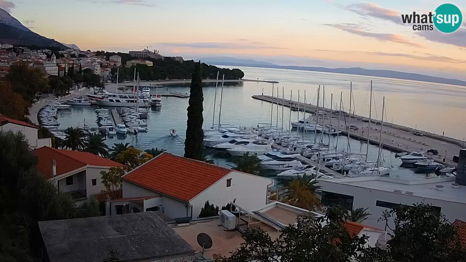 Panoramic view of Baška Voda