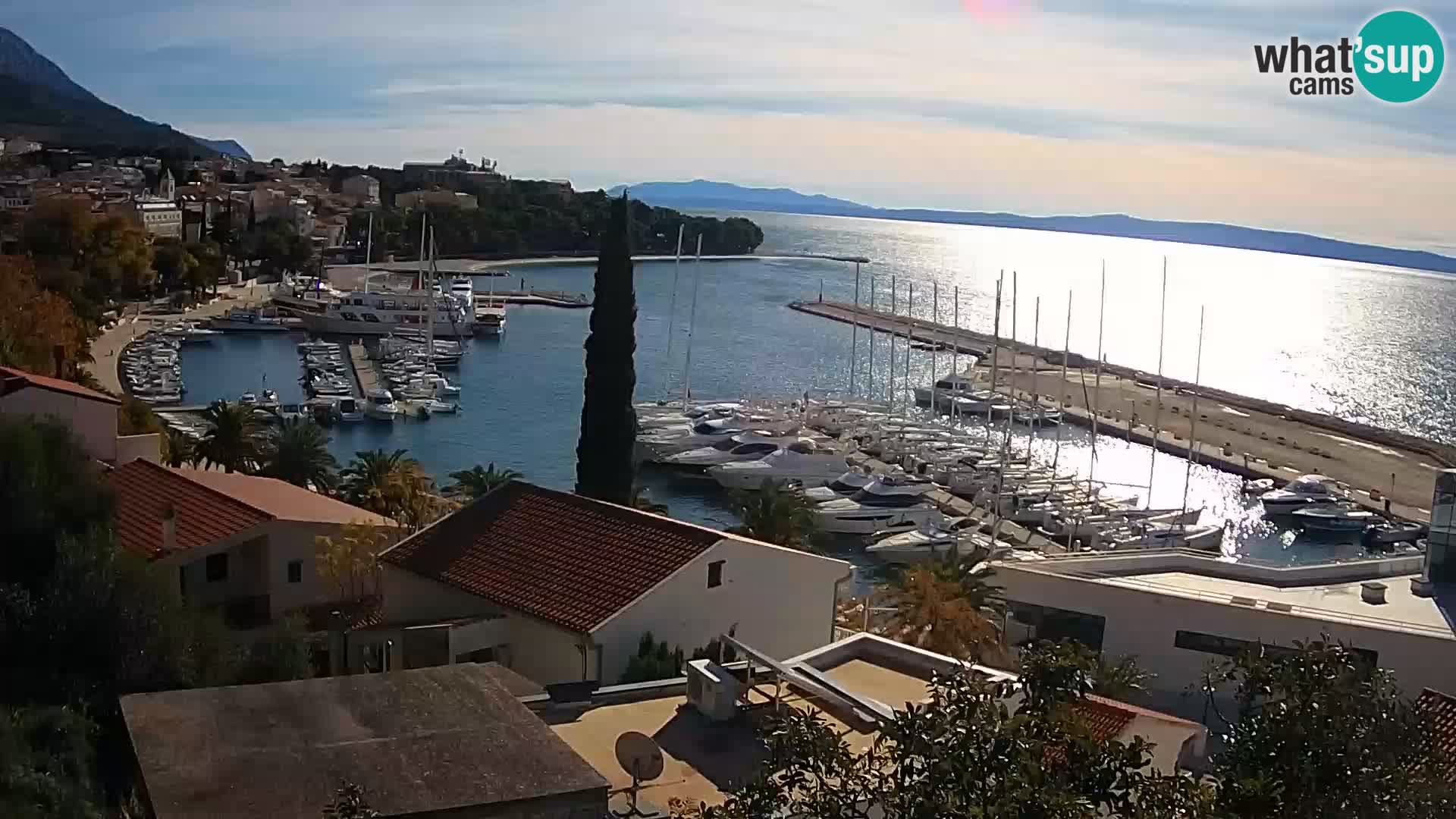 Blick auf Baska Voda