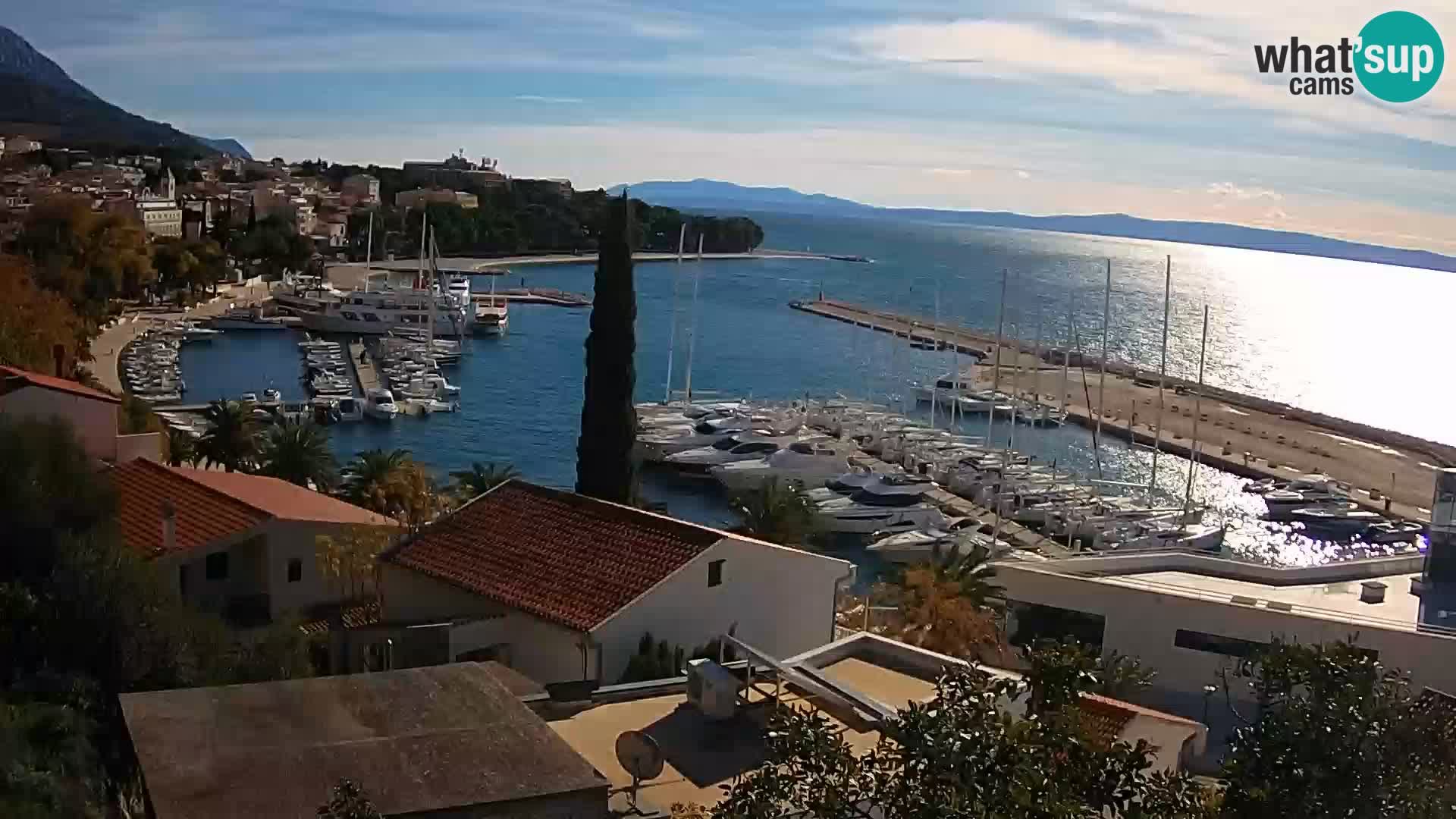 Blick auf Baska Voda