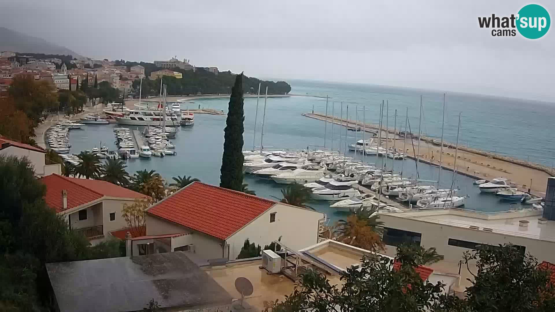 Blick auf Baska Voda