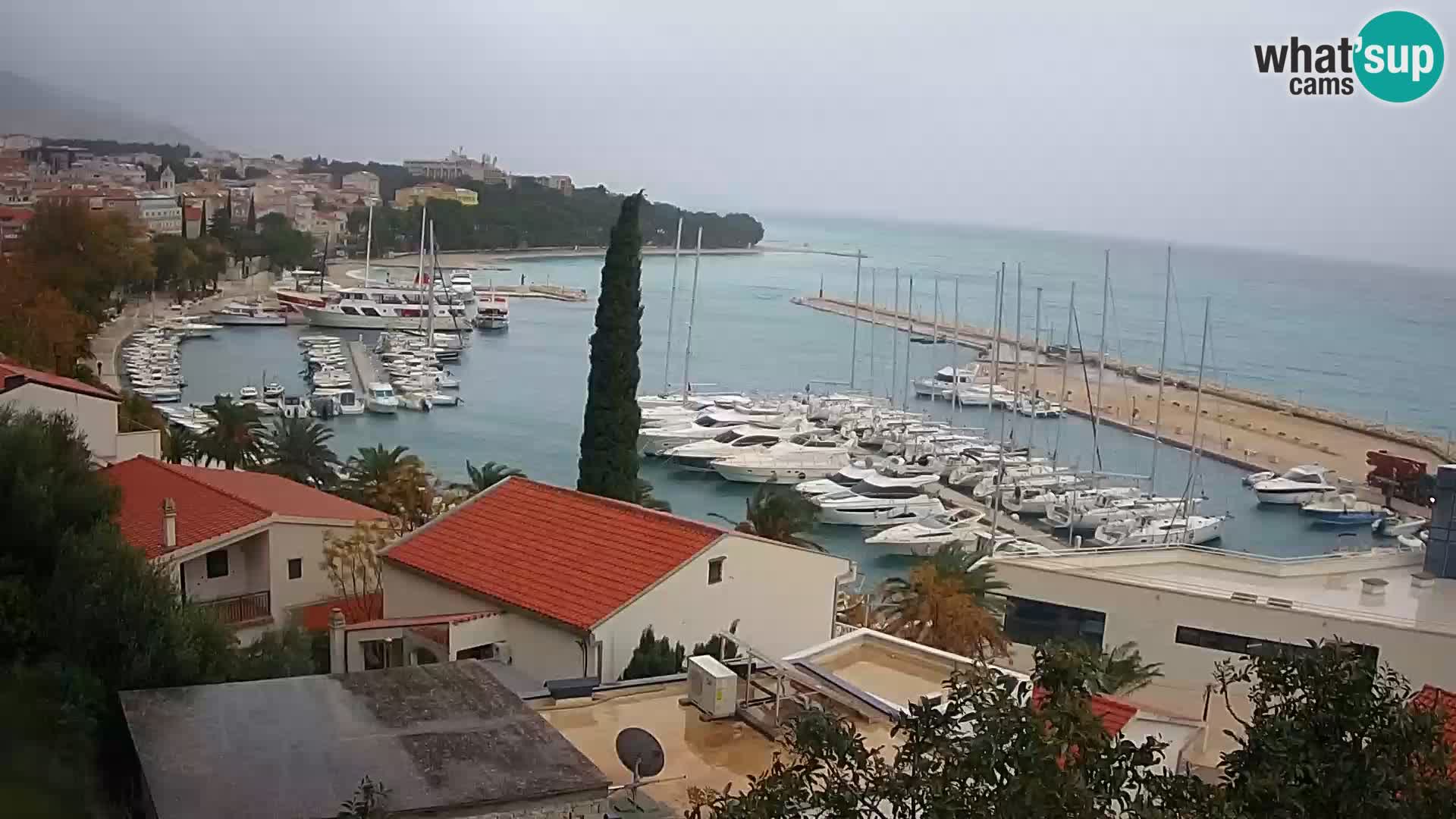 Blick auf Baska Voda