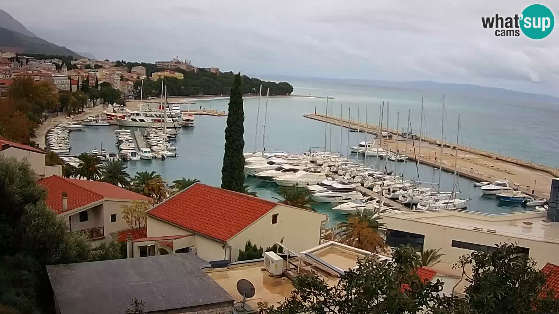 Blick auf Baska Voda