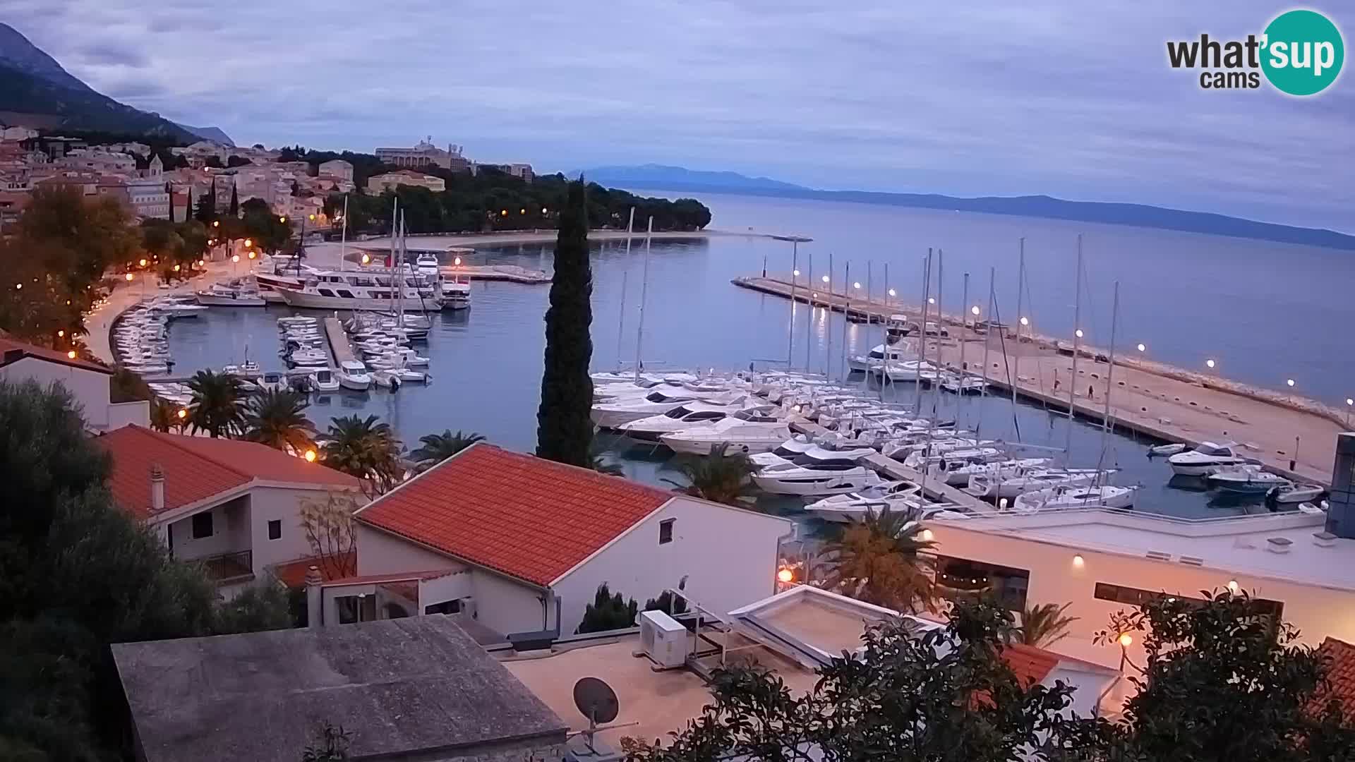 Blick auf Baska Voda