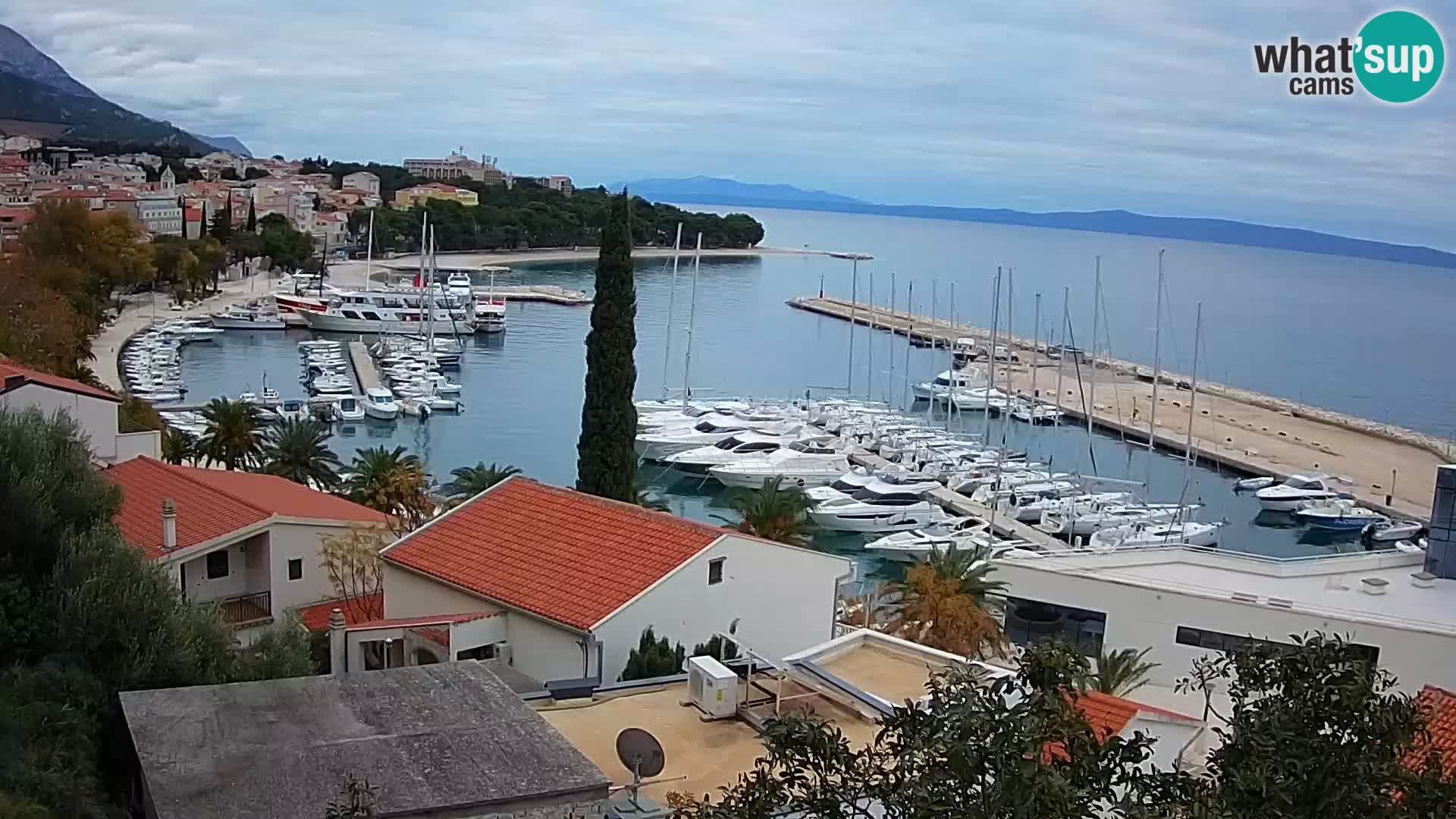 Blick auf Baska Voda