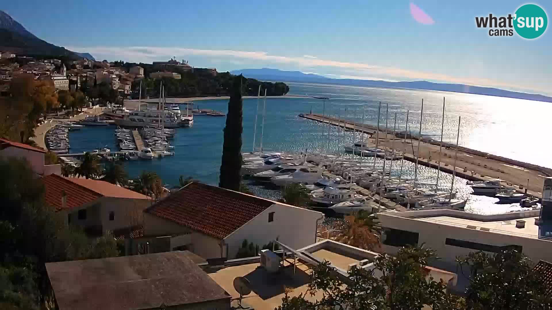 Blick auf Baska Voda