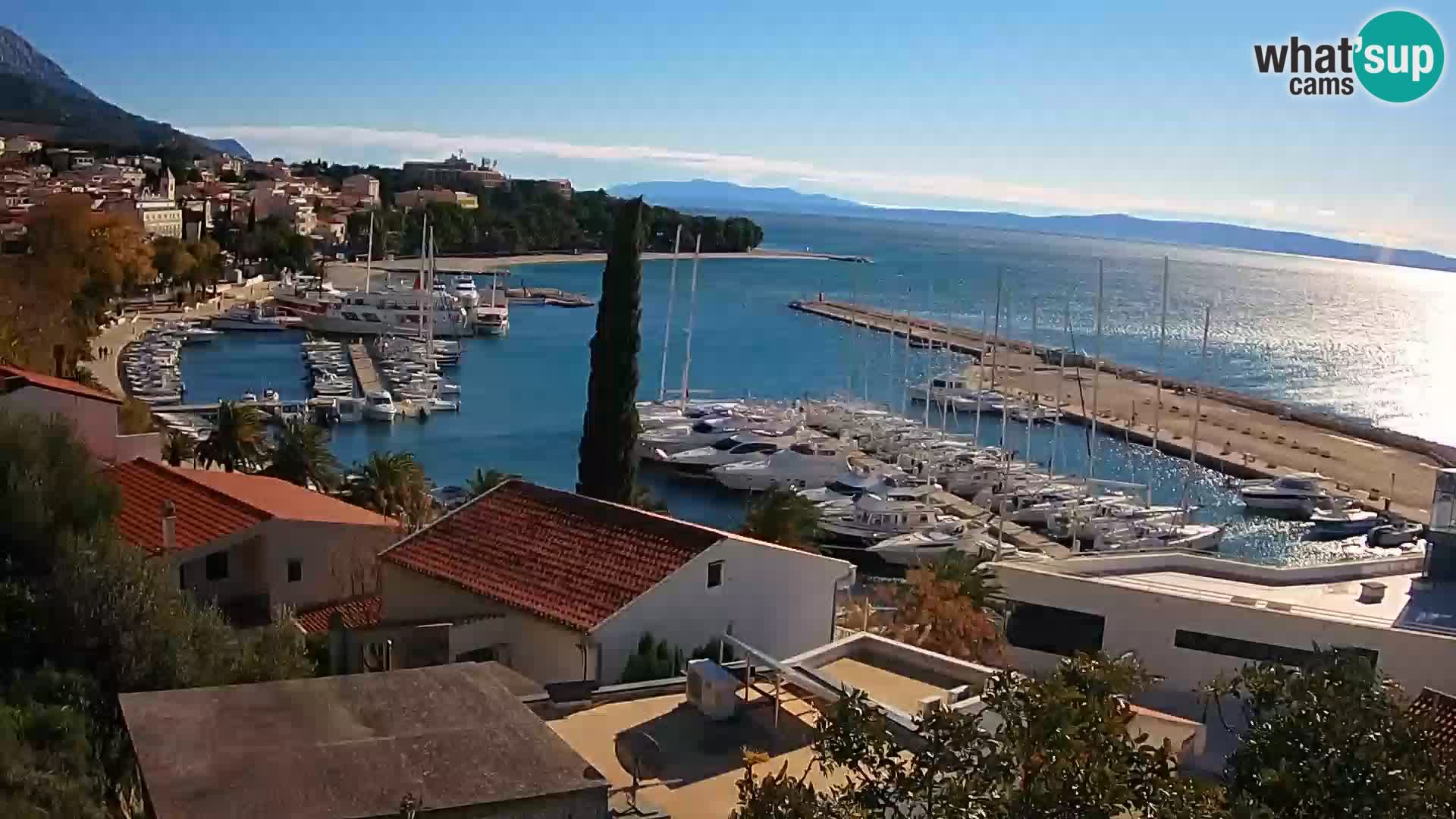 Blick auf Baska Voda