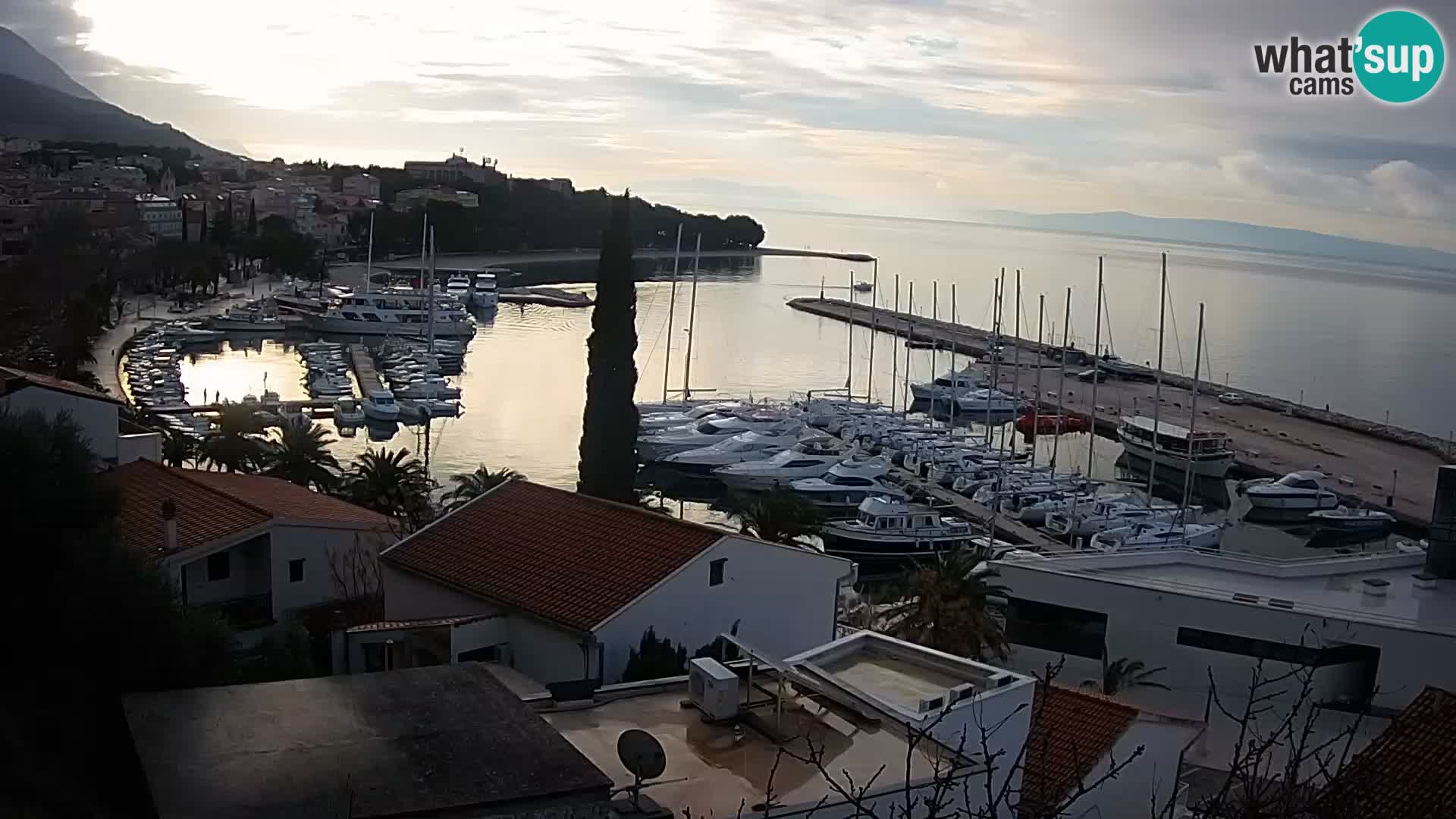 Blick auf Baska Voda