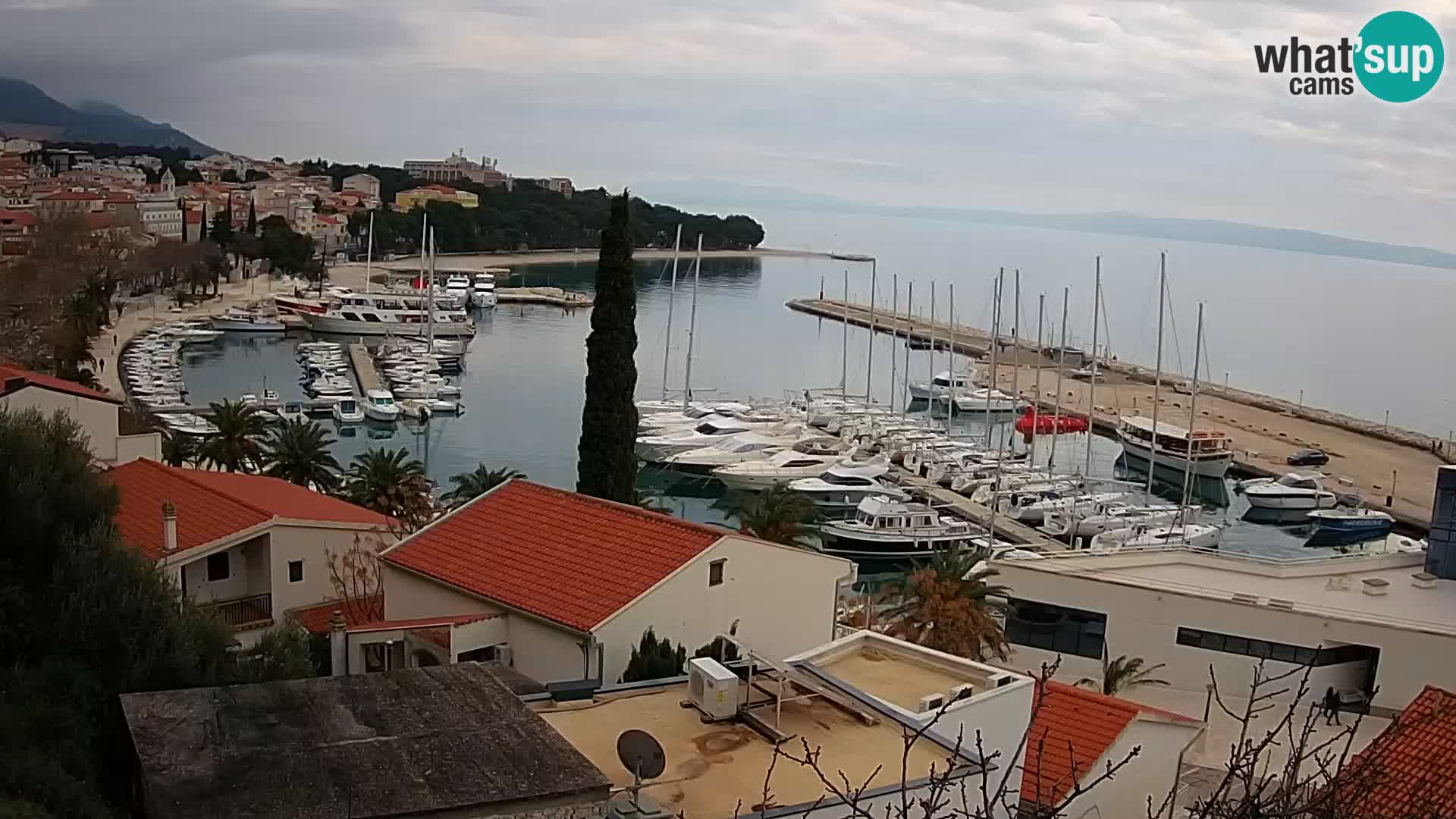 Panoramic view of Baška Voda