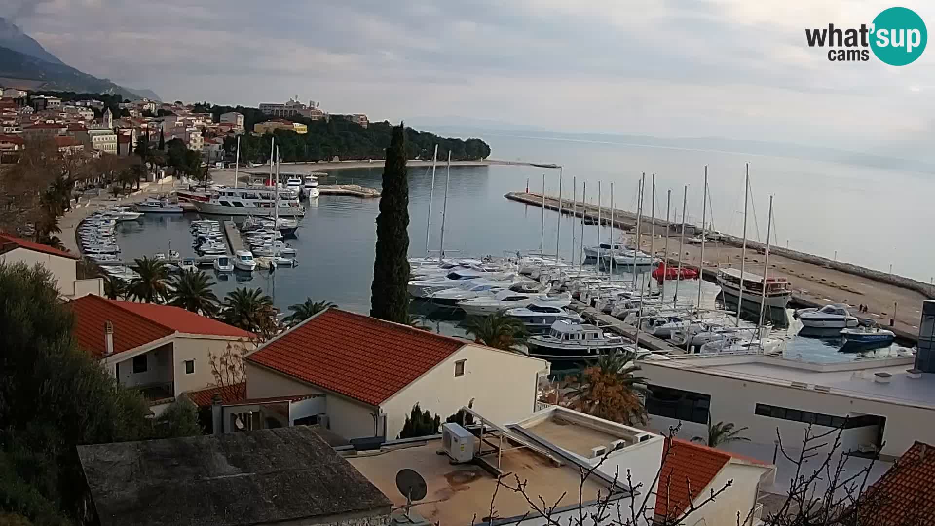 Blick auf Baska Voda