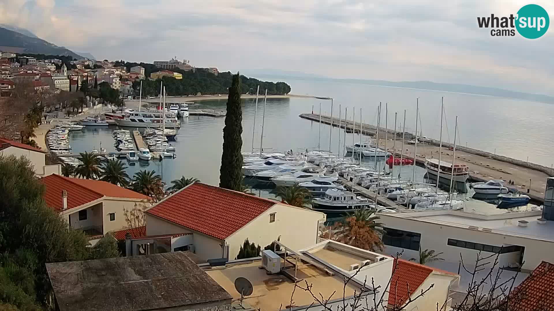 Blick auf Baska Voda