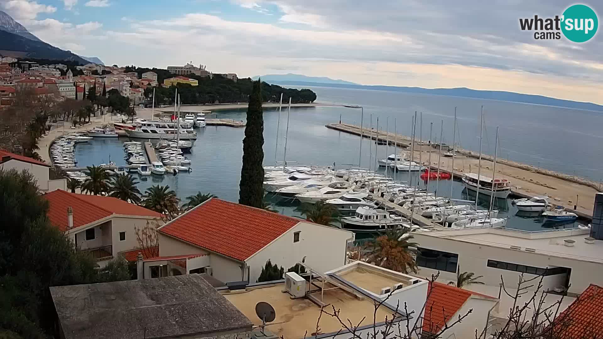 Blick auf Baska Voda