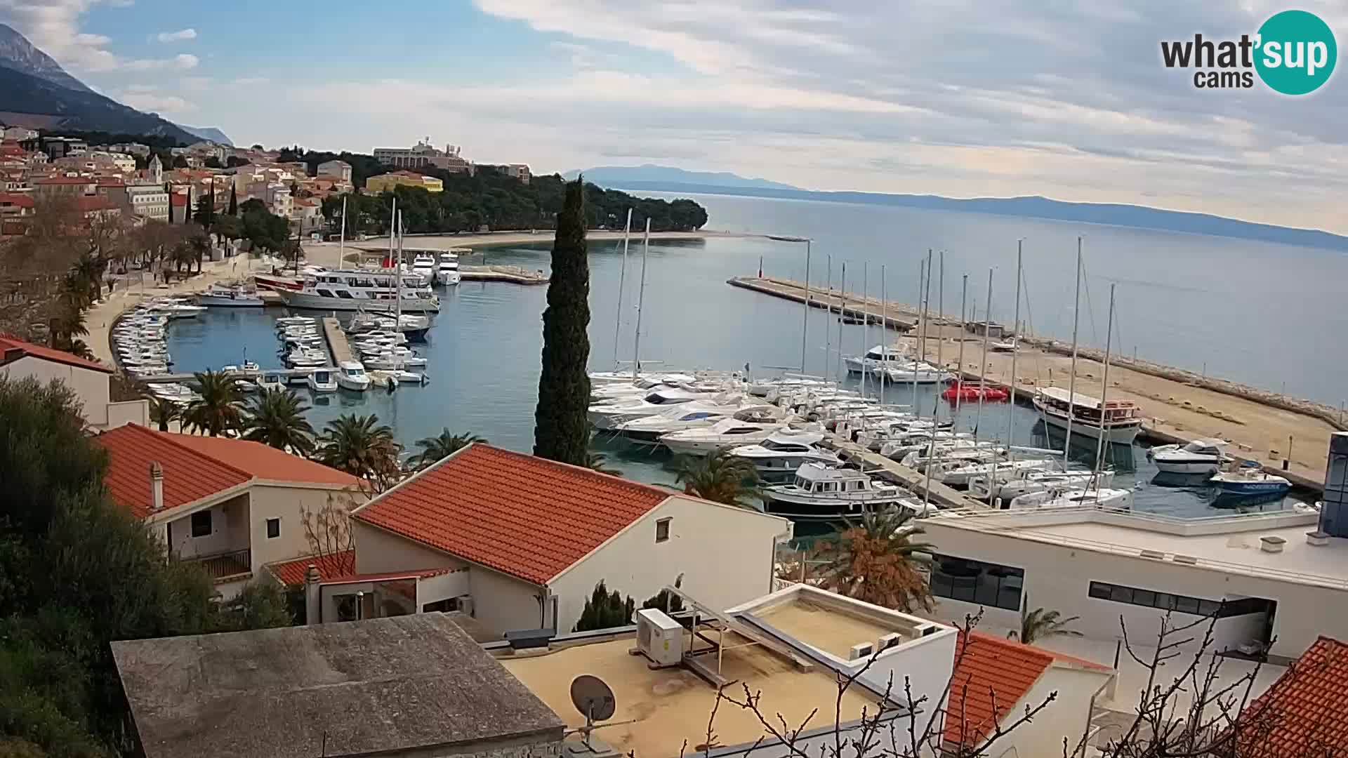 Blick auf Baska Voda