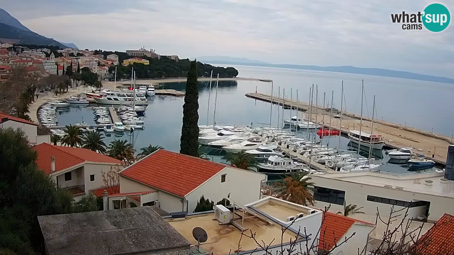 Blick auf Baska Voda