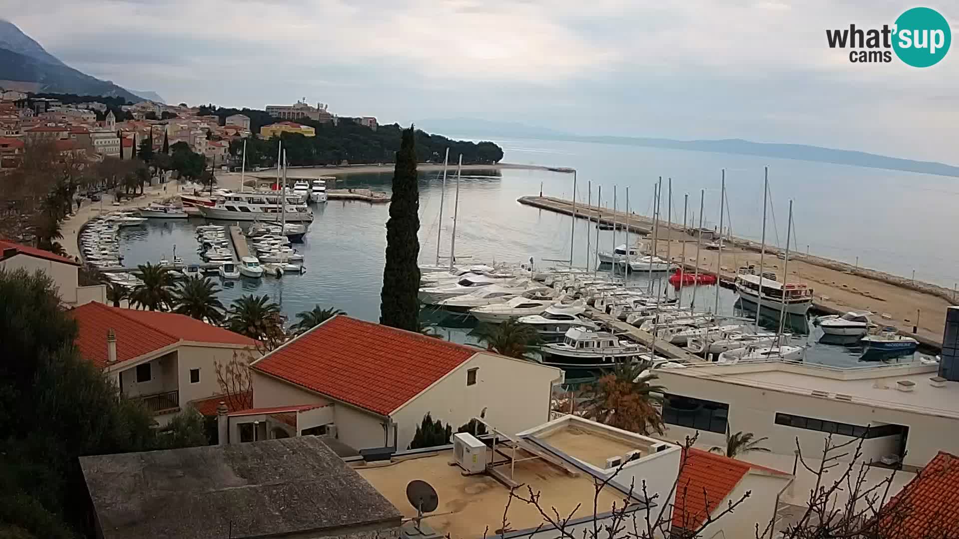 Panoramic view of Baška Voda