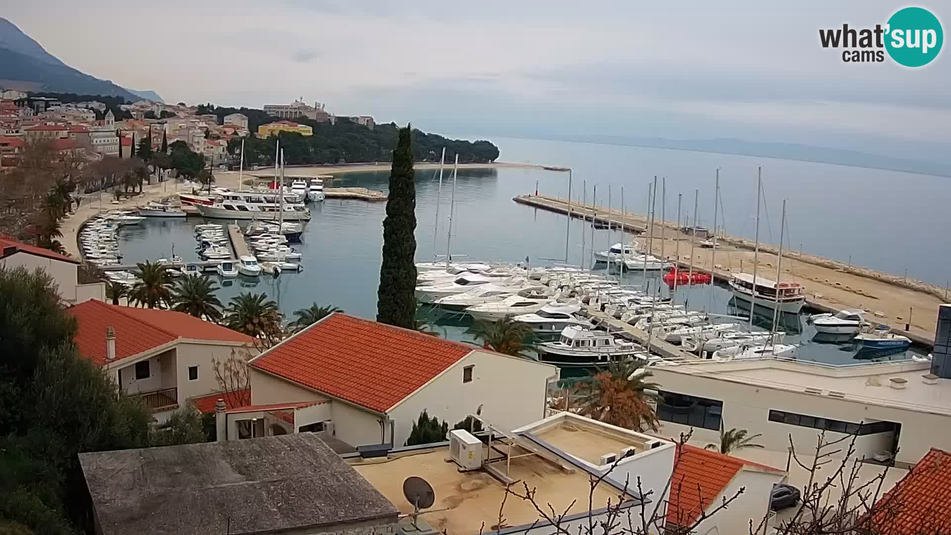 Blick auf Baska Voda