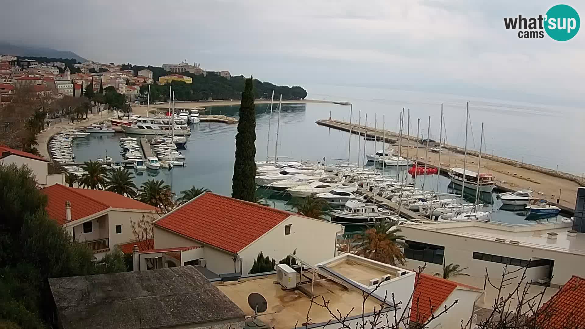 Blick auf Baska Voda