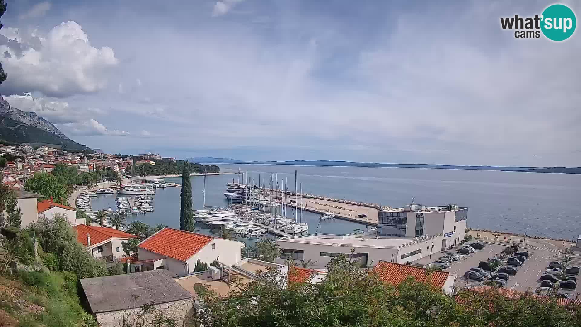 Panoramic view of Baška Voda