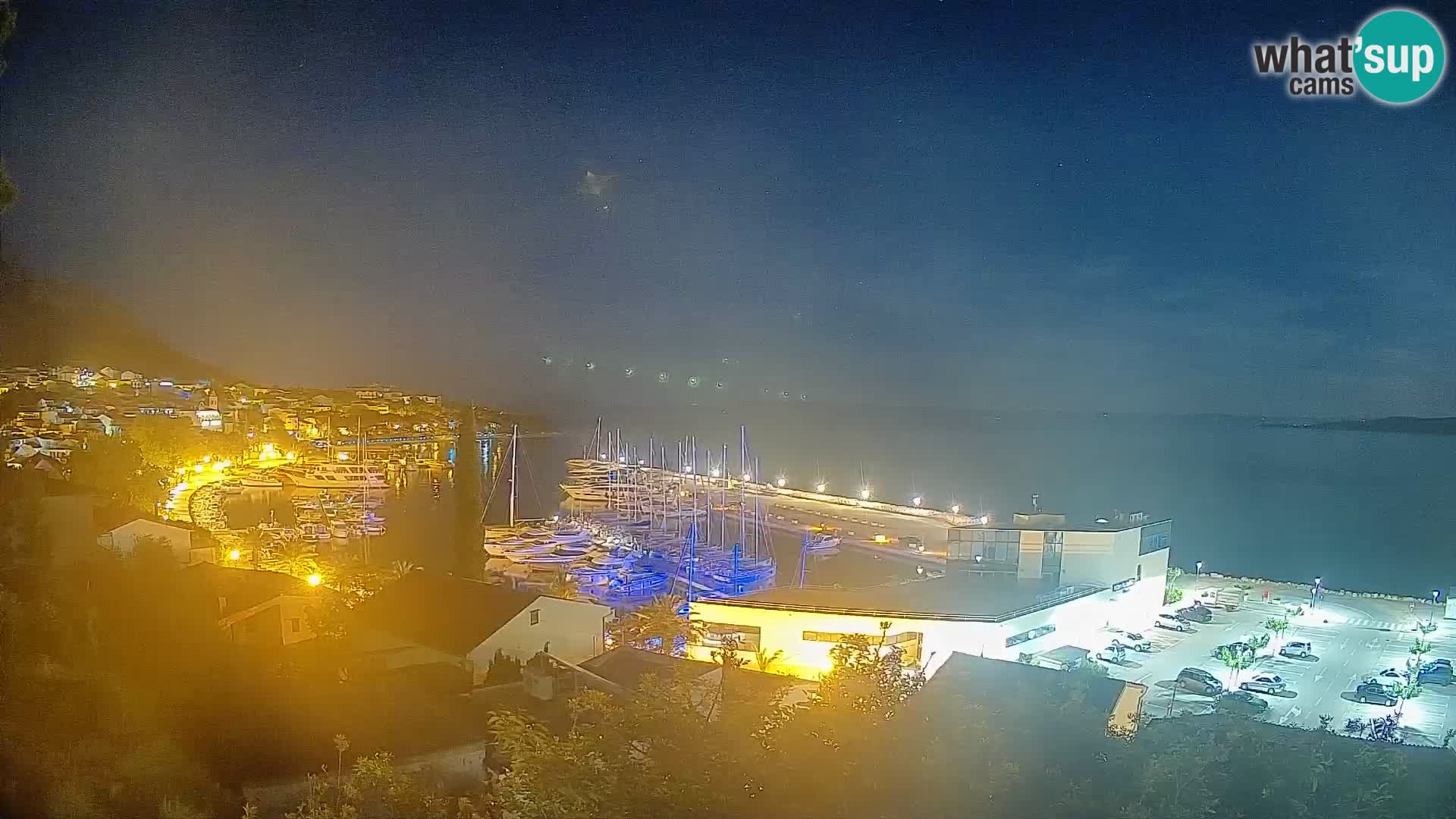 Blick auf Baska Voda