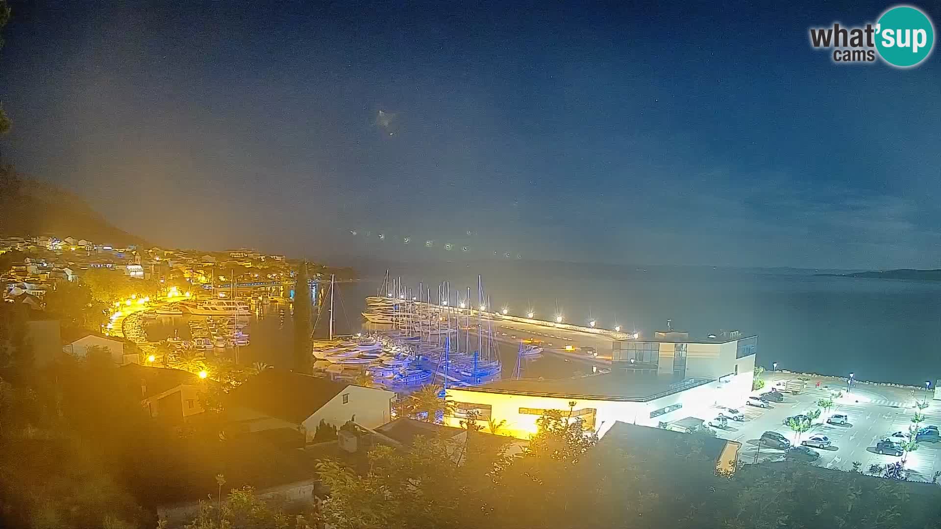 Blick auf Baska Voda