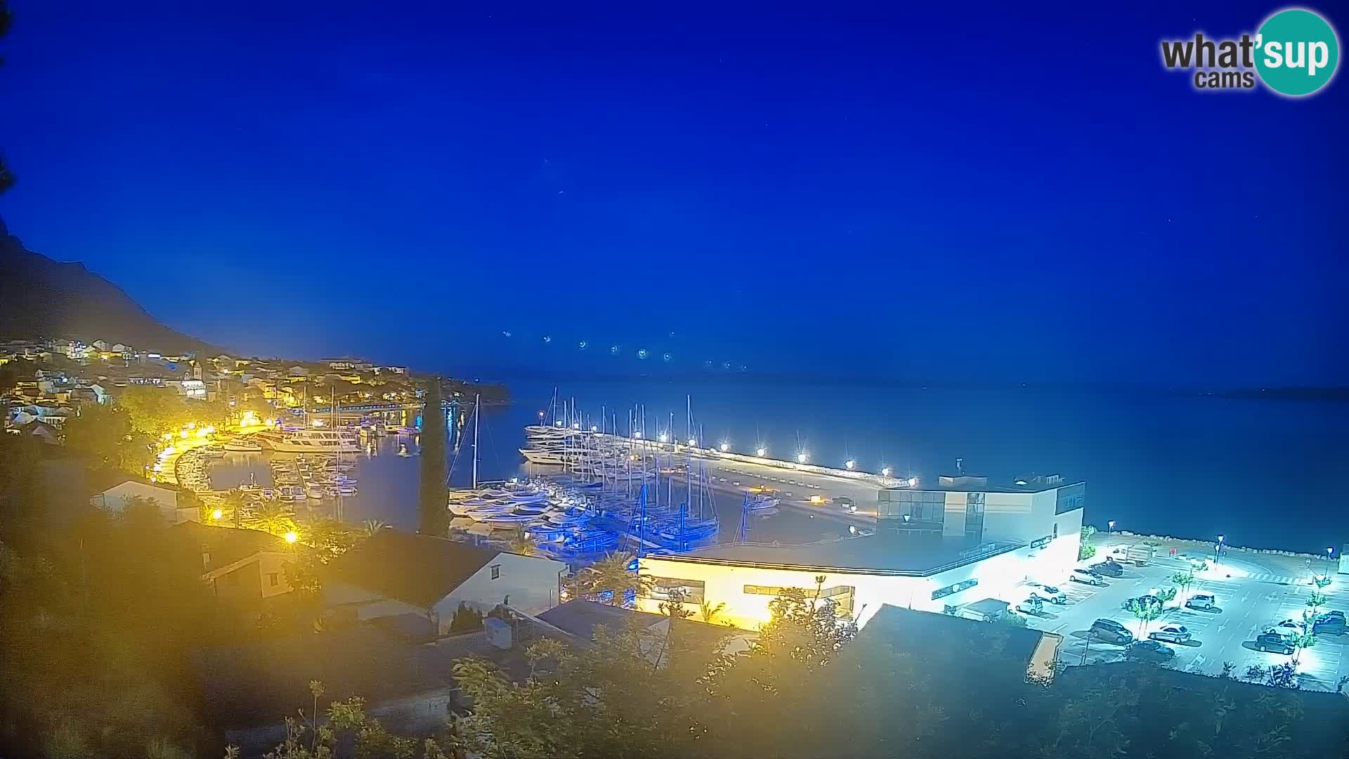 Blick auf Baska Voda