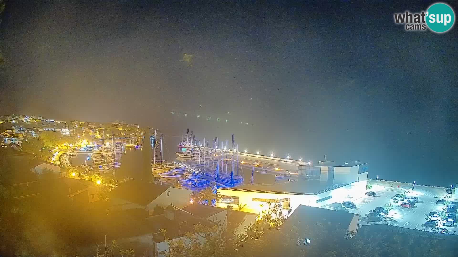 Panoramic view of Baška Voda