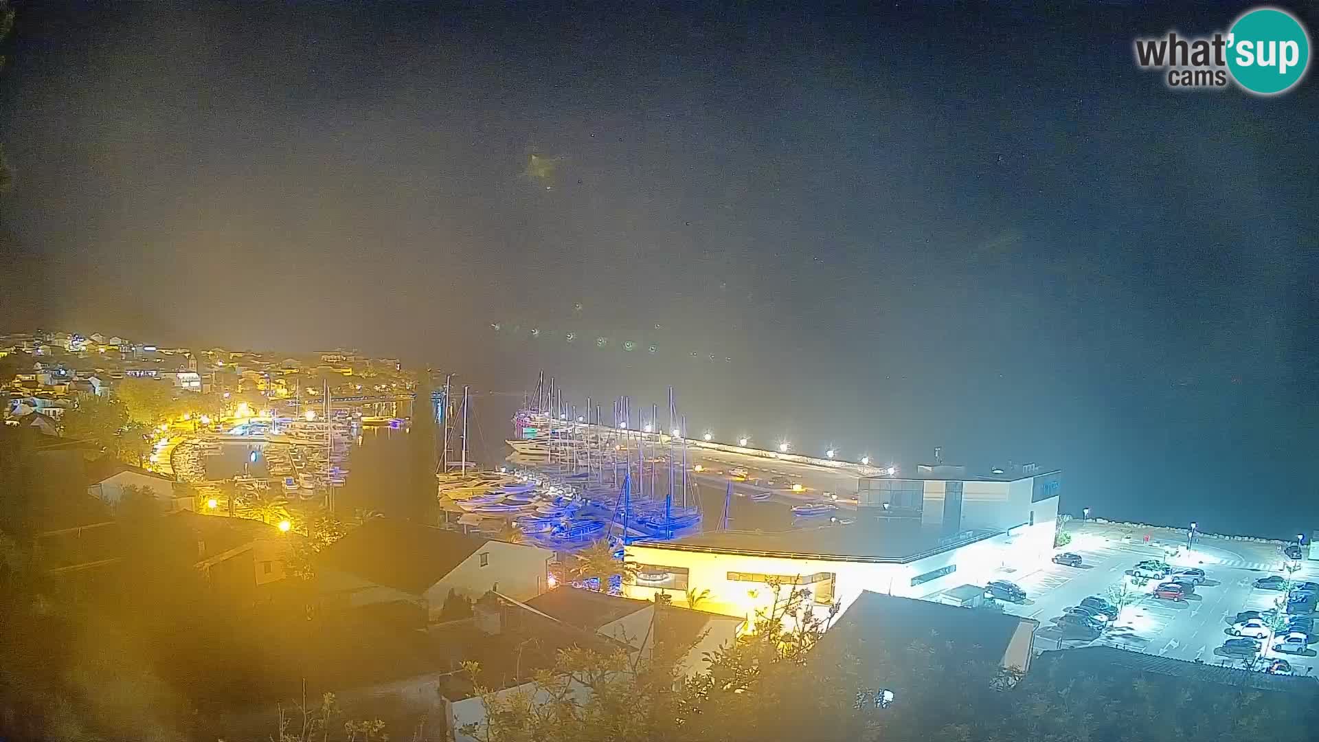 Panoramic view of Baška Voda