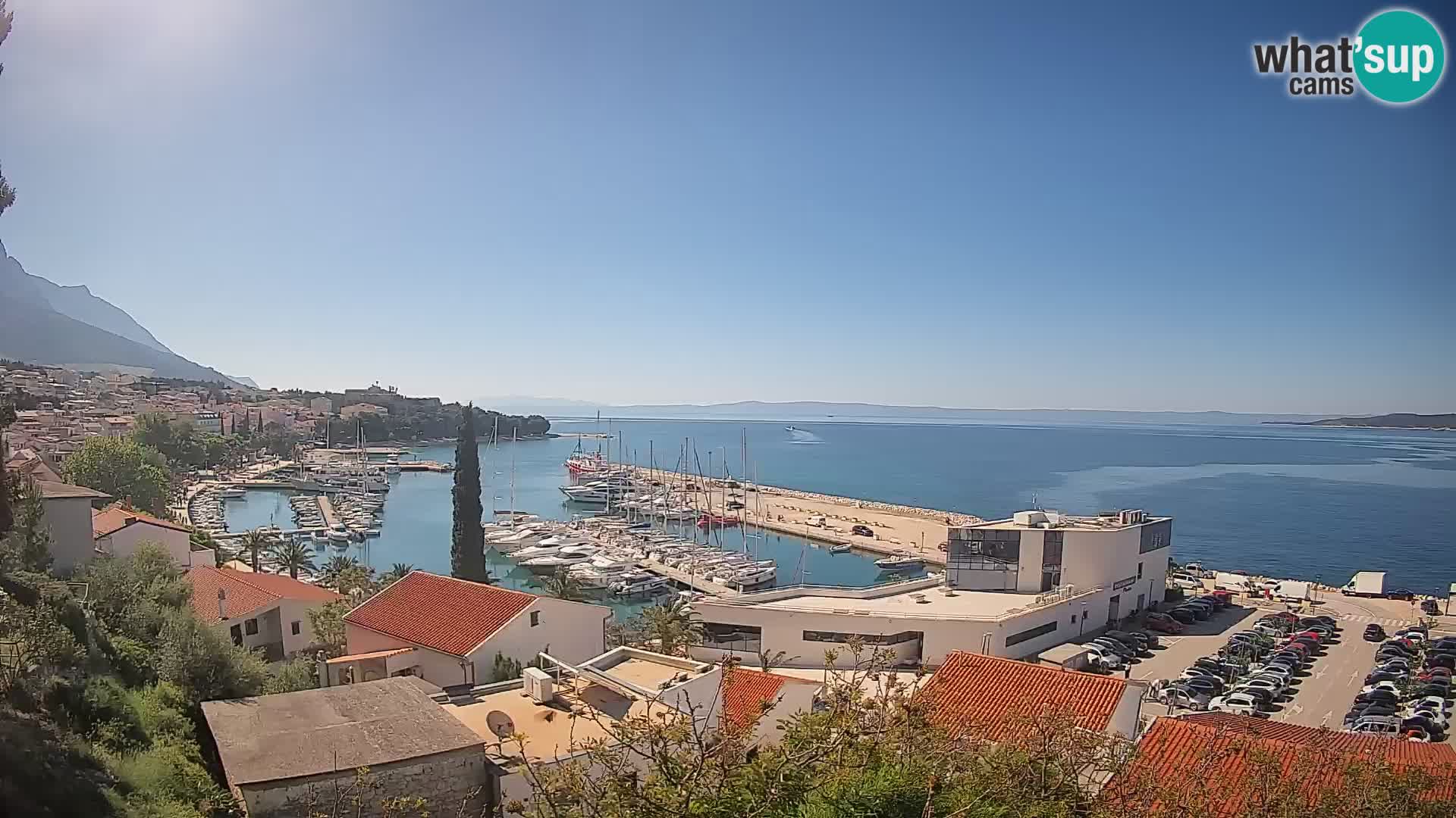 Blick auf Baska Voda