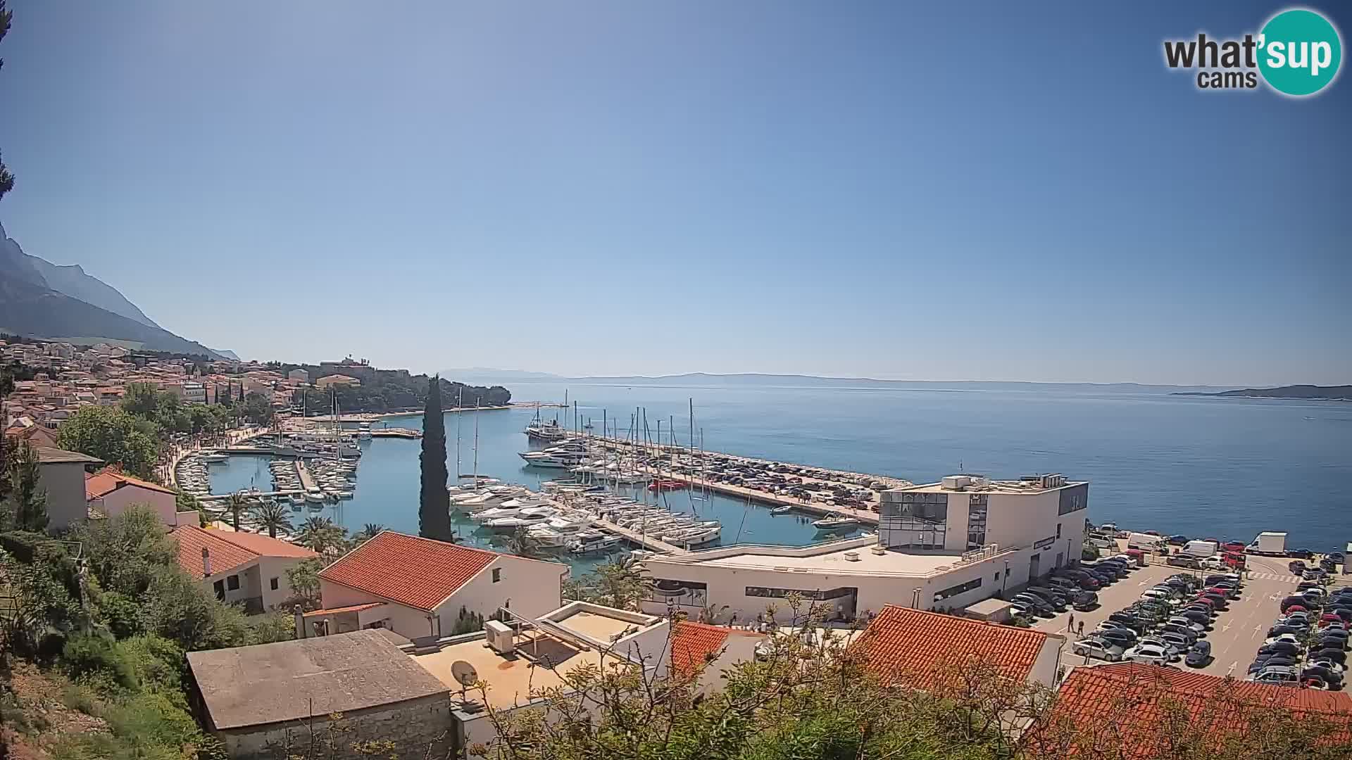 Blick auf Baska Voda