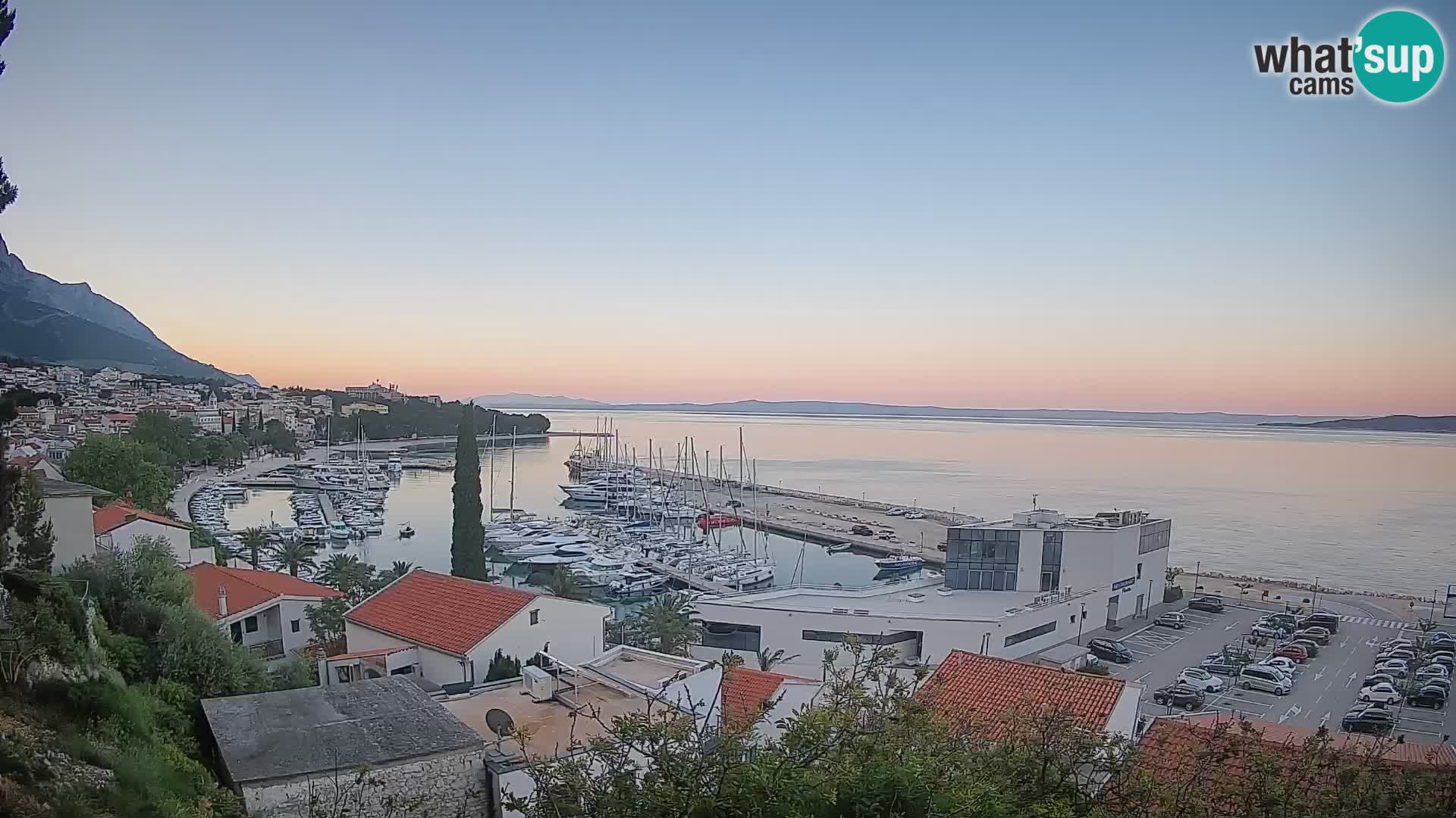 Blick auf Baska Voda