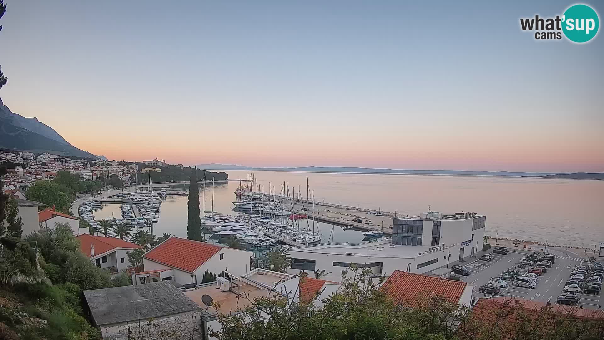 Blick auf Baska Voda