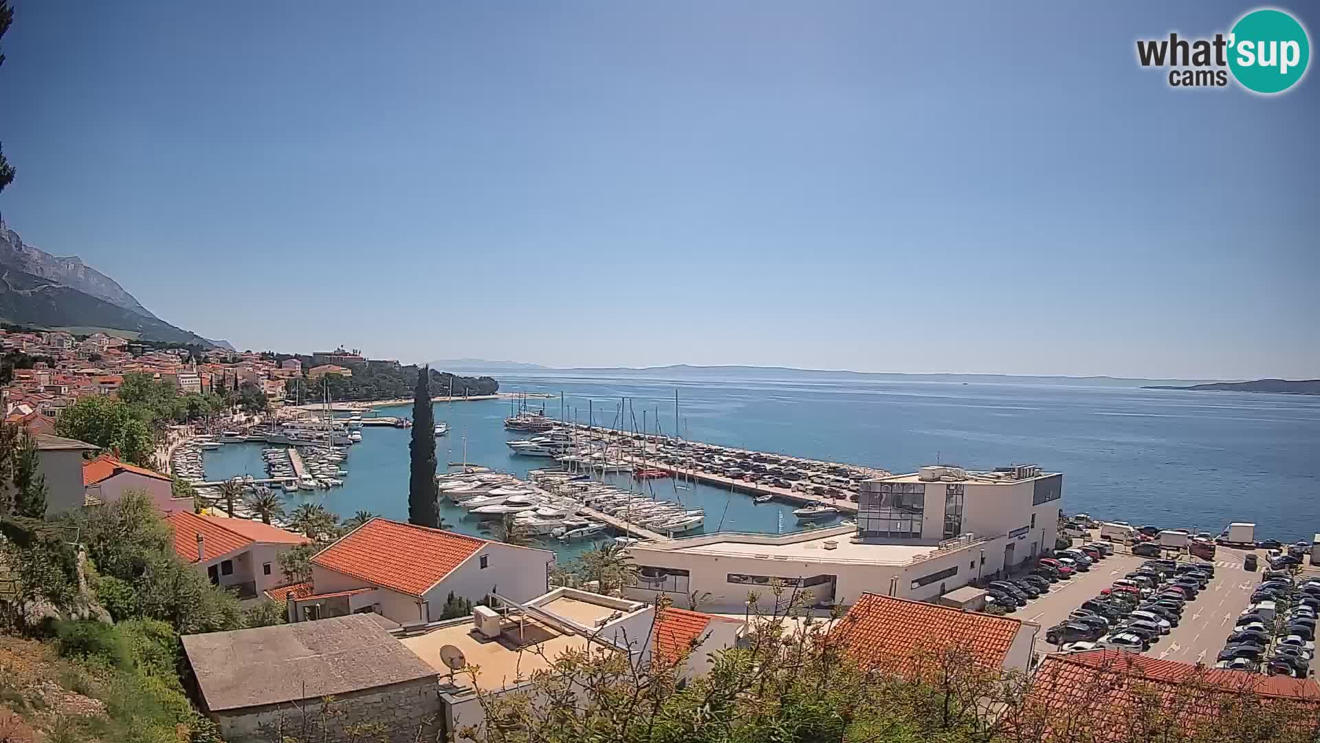 Blick auf Baska Voda