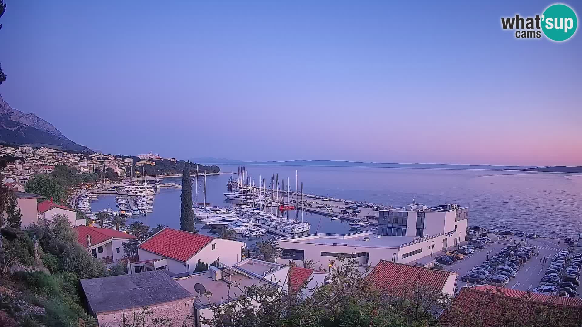 Blick auf Baska Voda