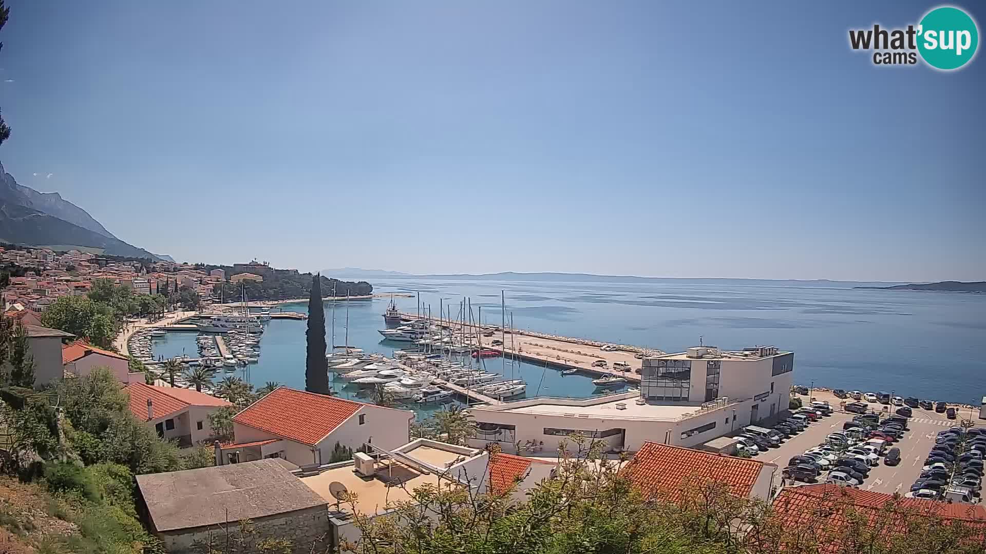 Blick auf Baska Voda