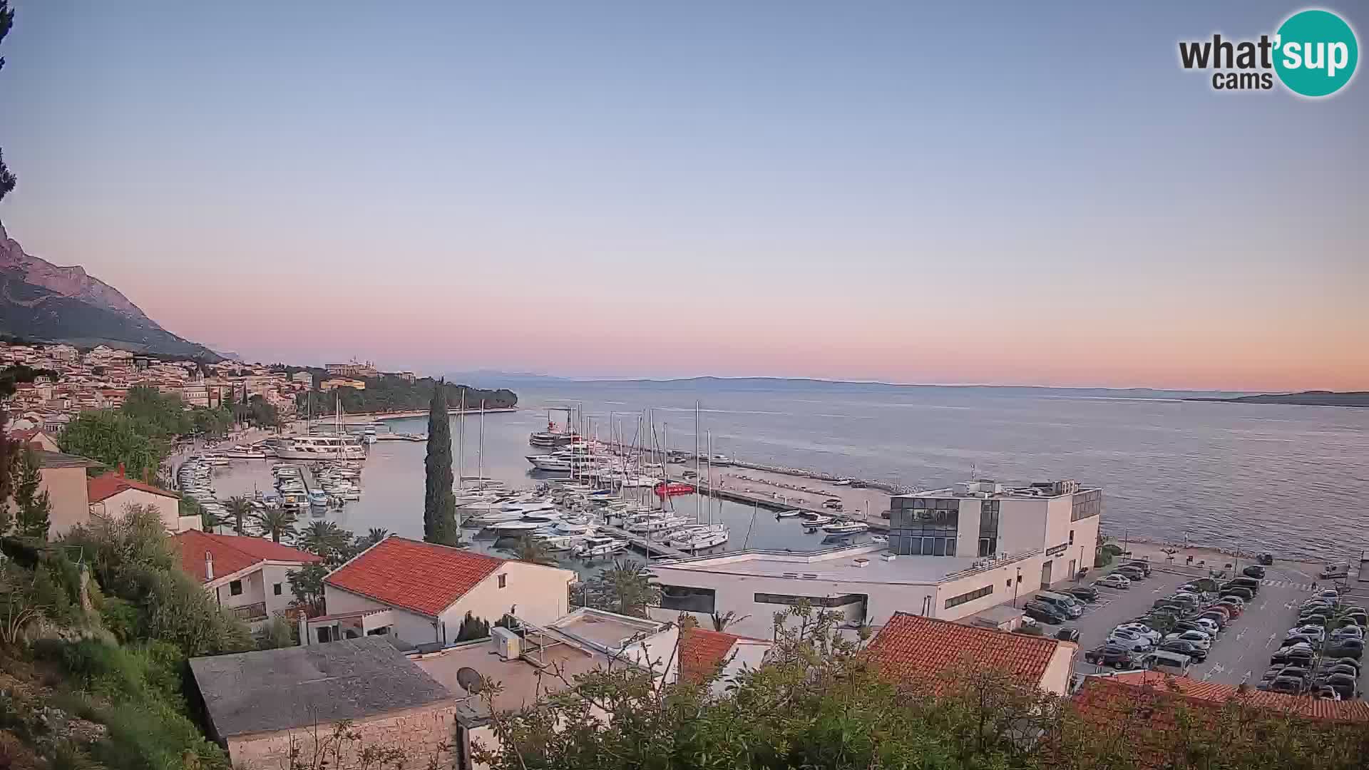 Blick auf Baska Voda