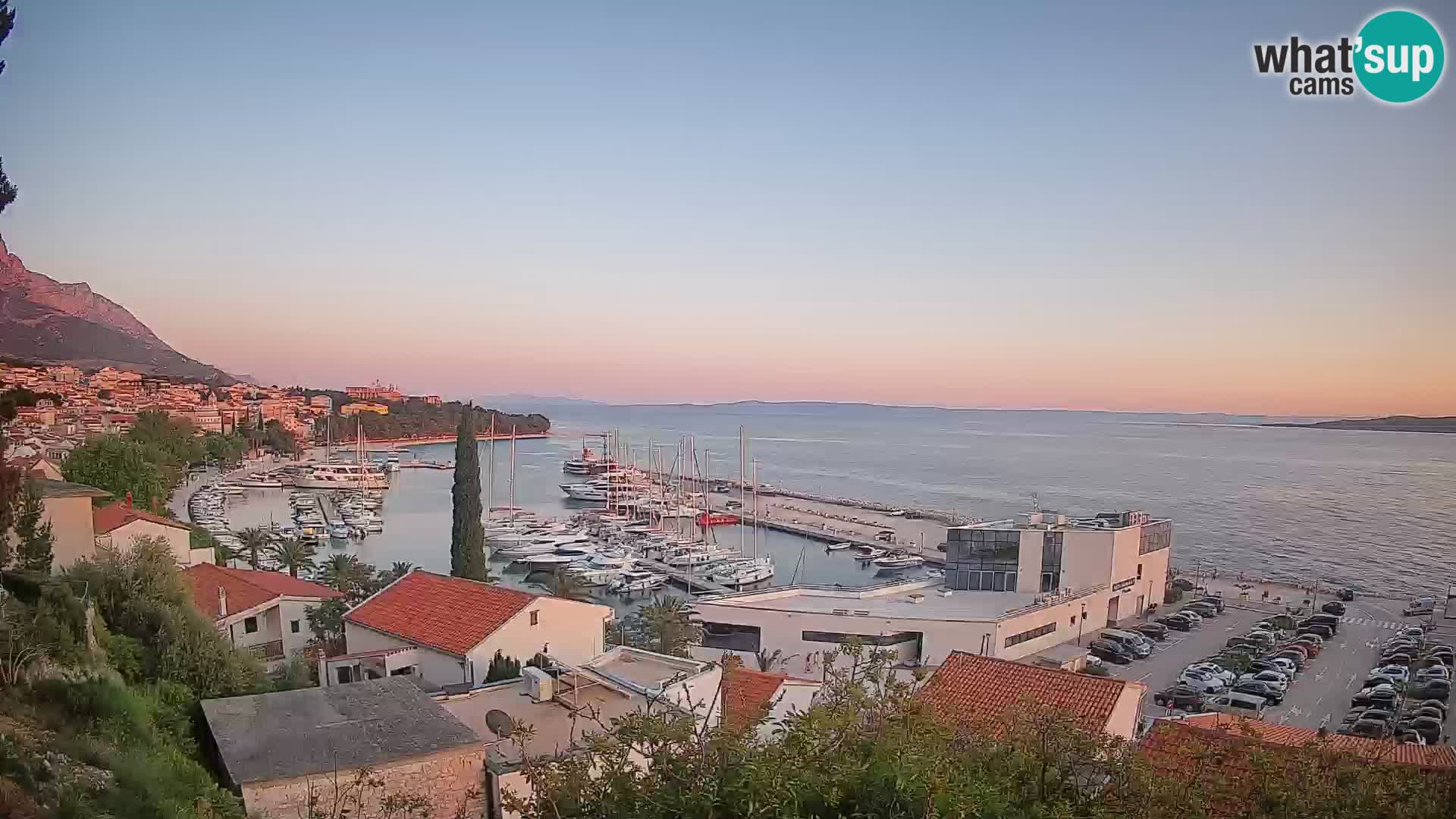 Blick auf Baska Voda