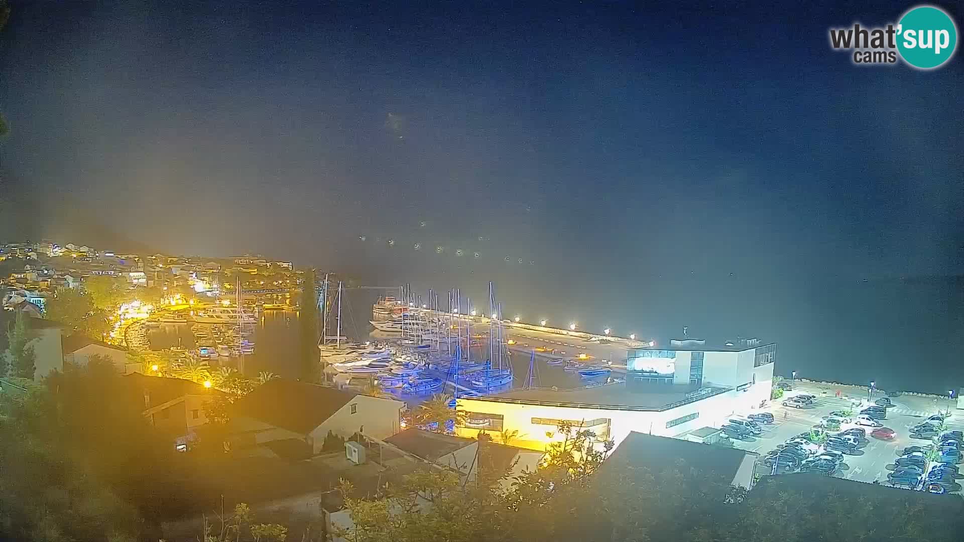 Blick auf Baska Voda