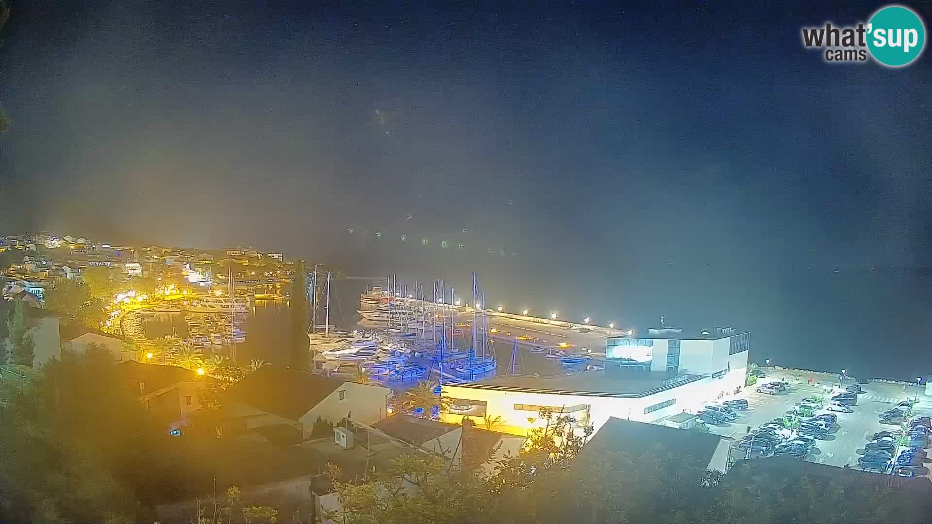 Blick auf Baska Voda