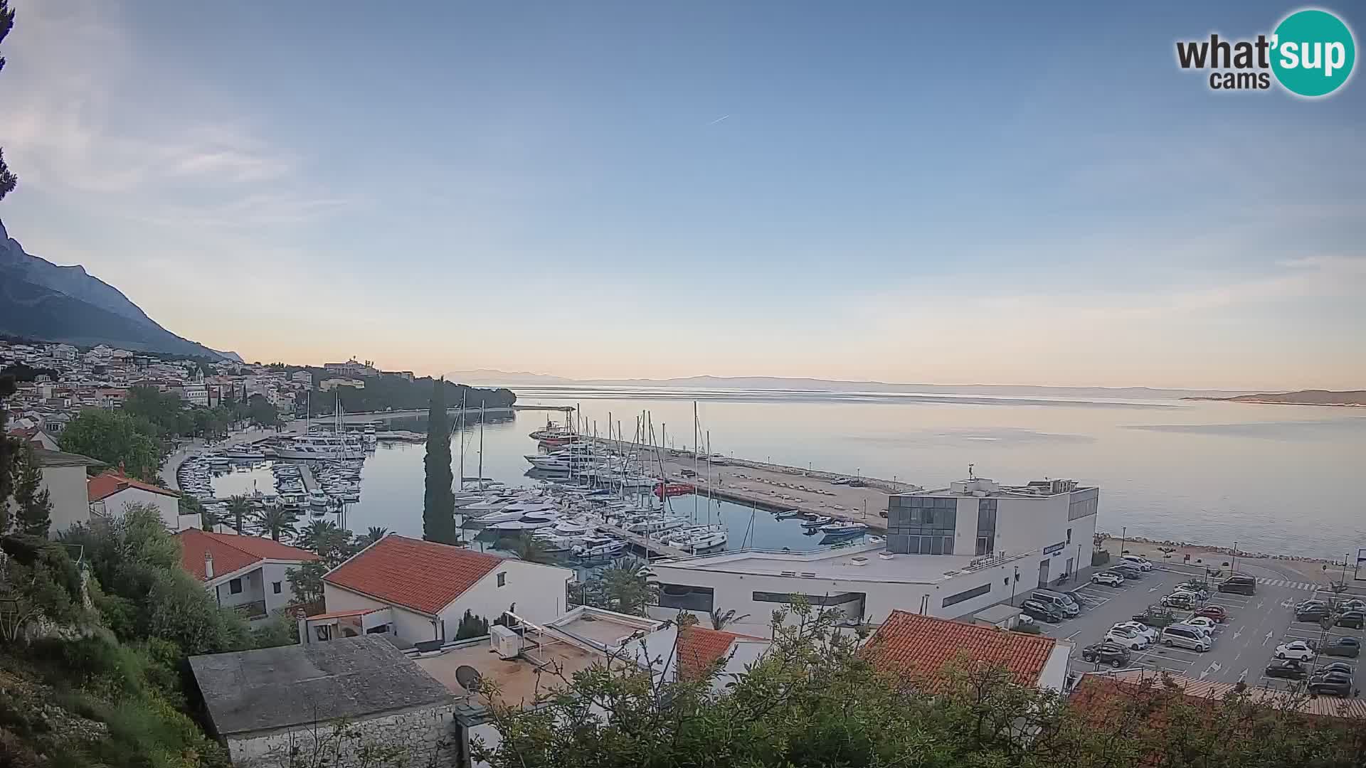 Panoramic view of Baška Voda