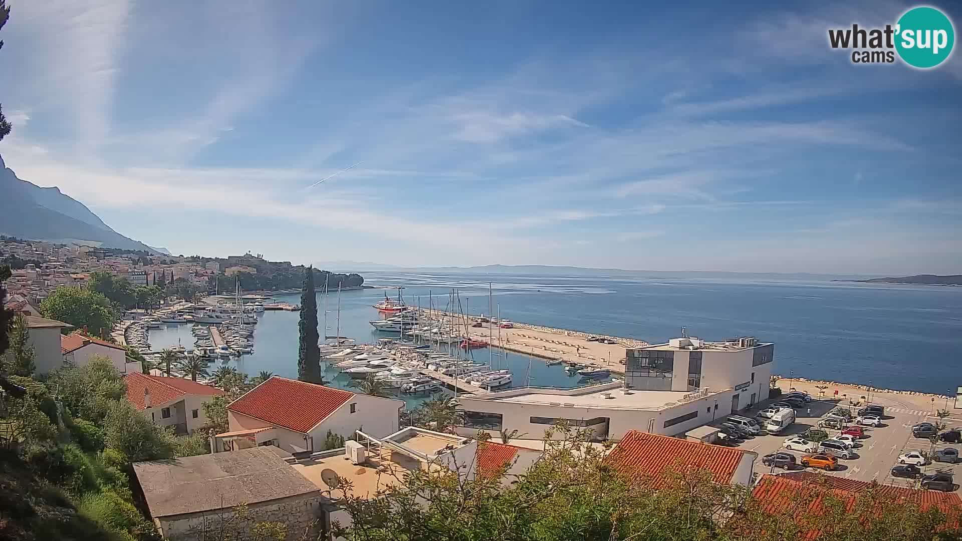 Blick auf Baska Voda
