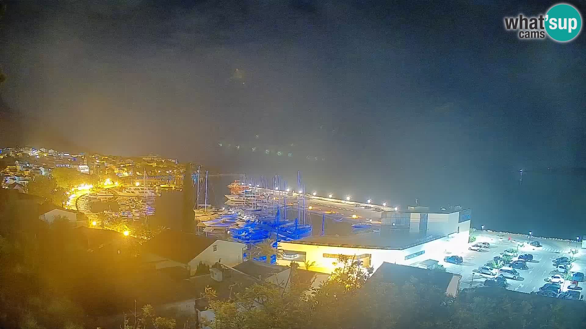 Panoramic view of Baška Voda