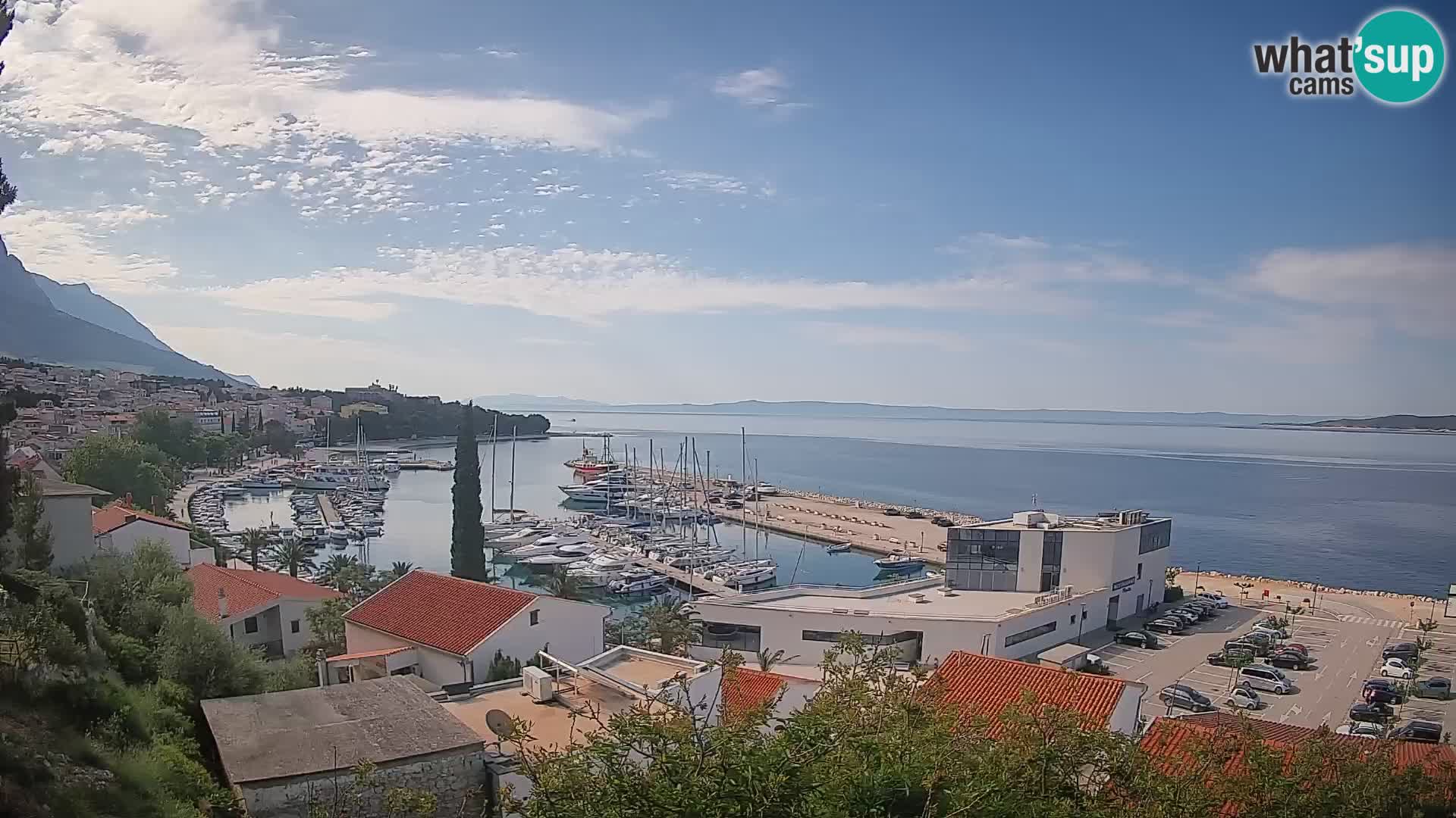 Blick auf Baska Voda