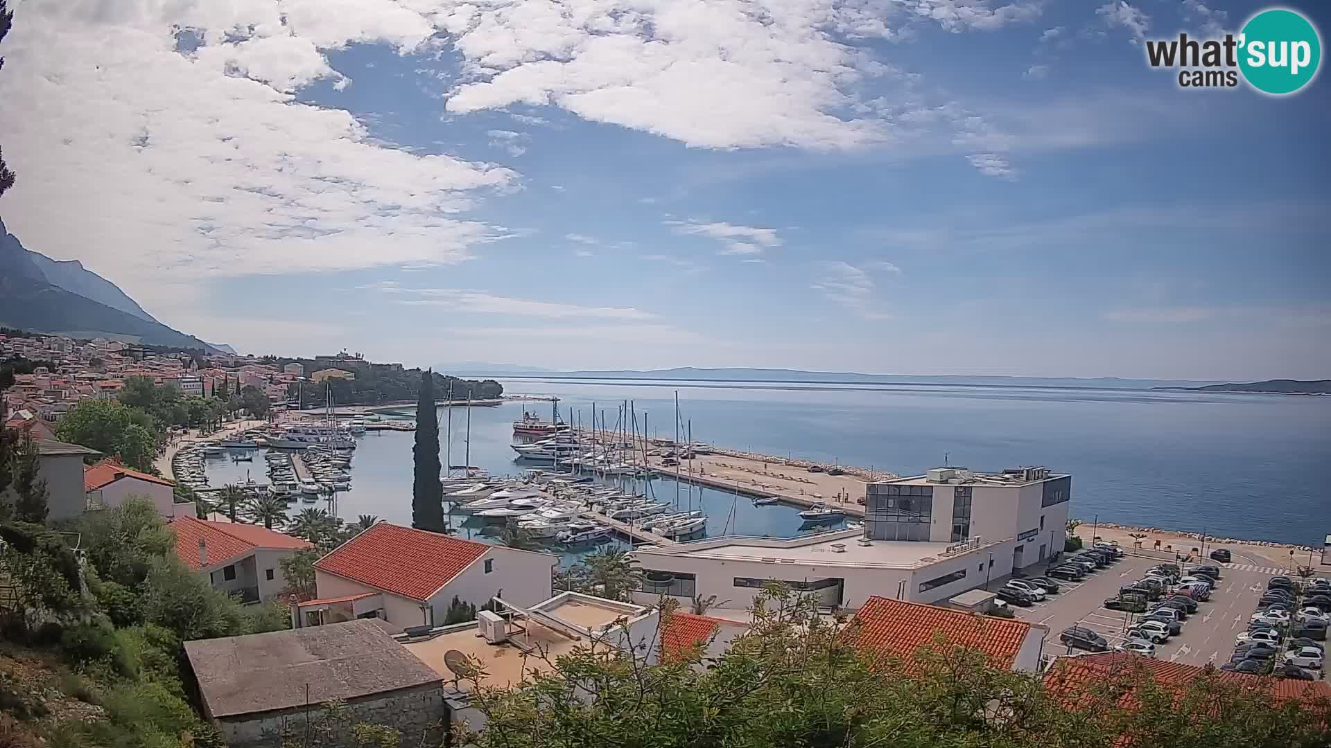 Blick auf Baska Voda