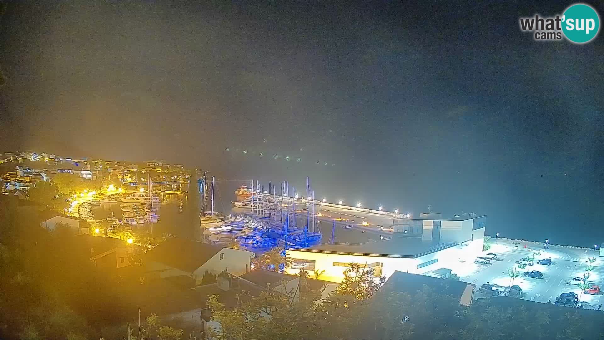 Panoramic view of Baška Voda