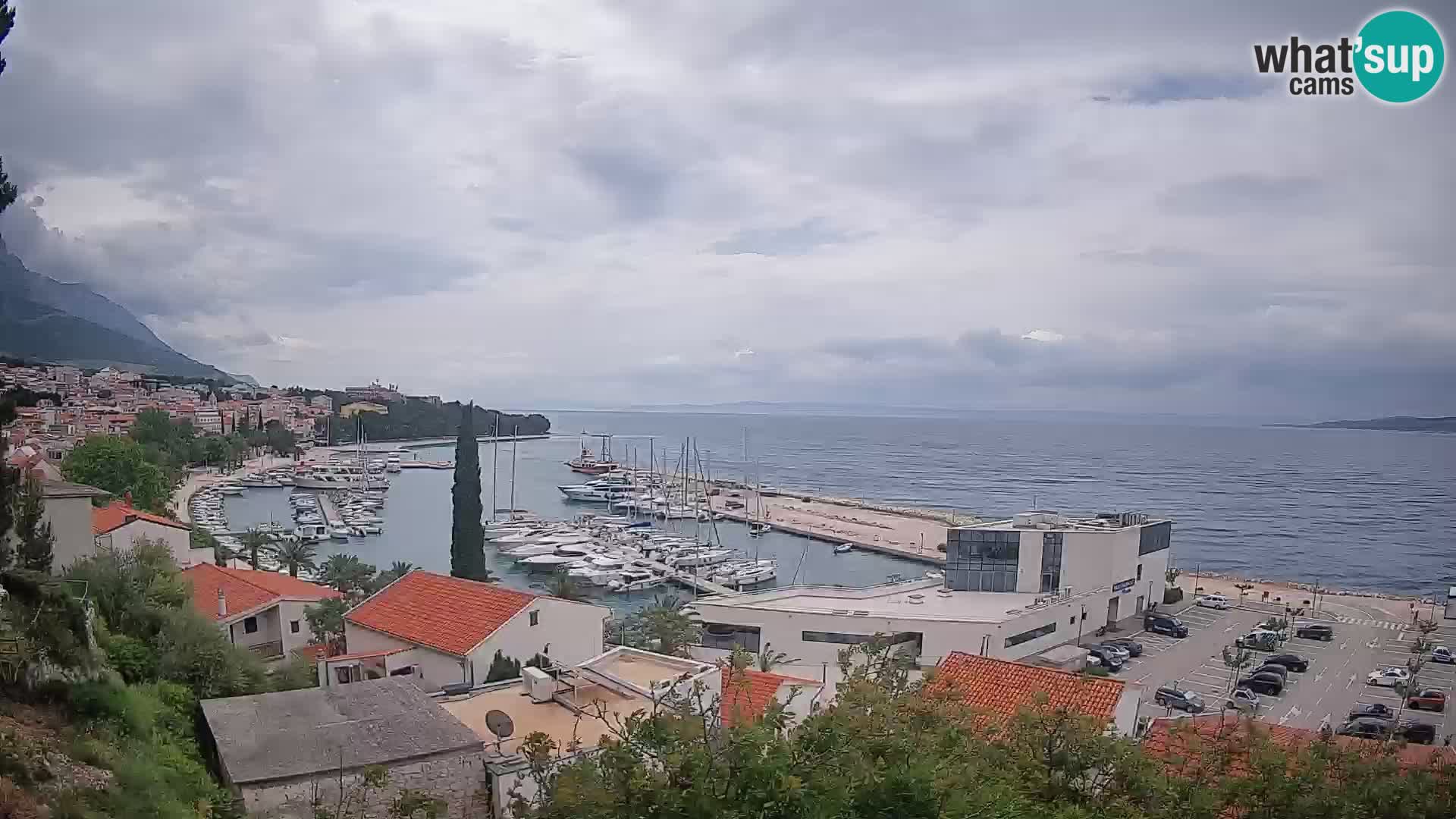 Blick auf Baska Voda